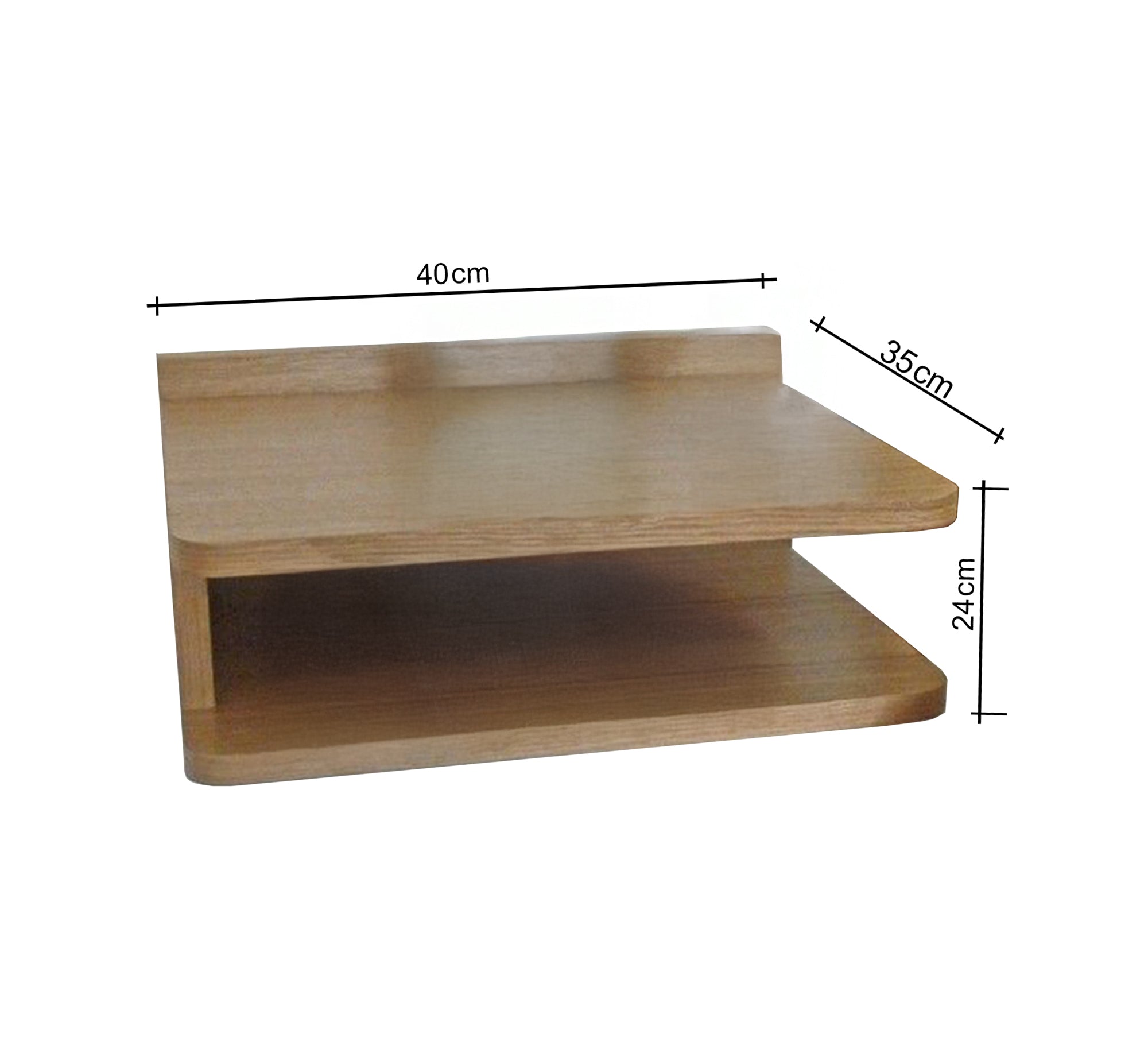 Practical and space - saving wooden hanging table - Vitrine Furniture - Furniture