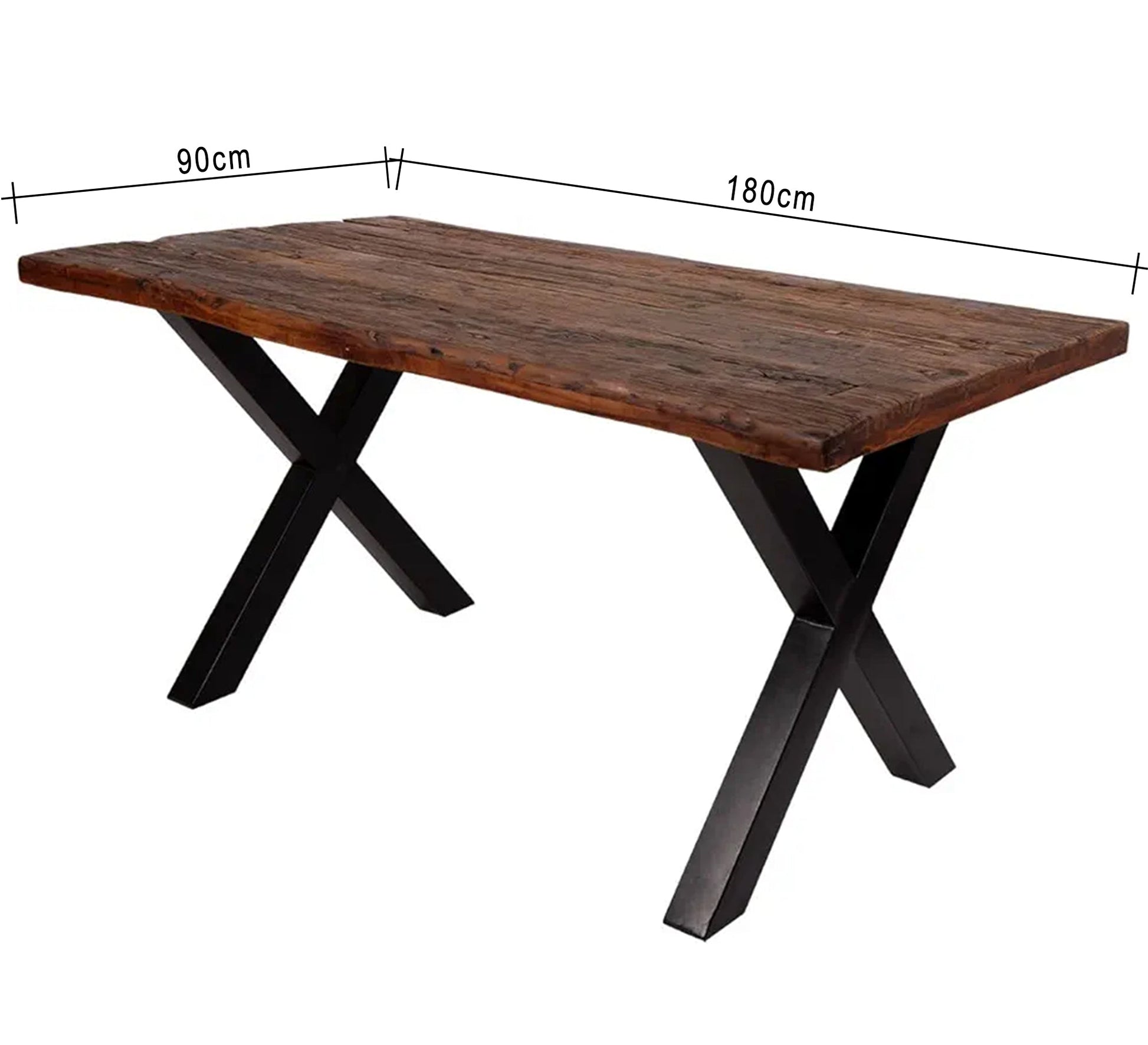 Practical dining table with metal legs - Vitrine Furniture - Outdoor Products