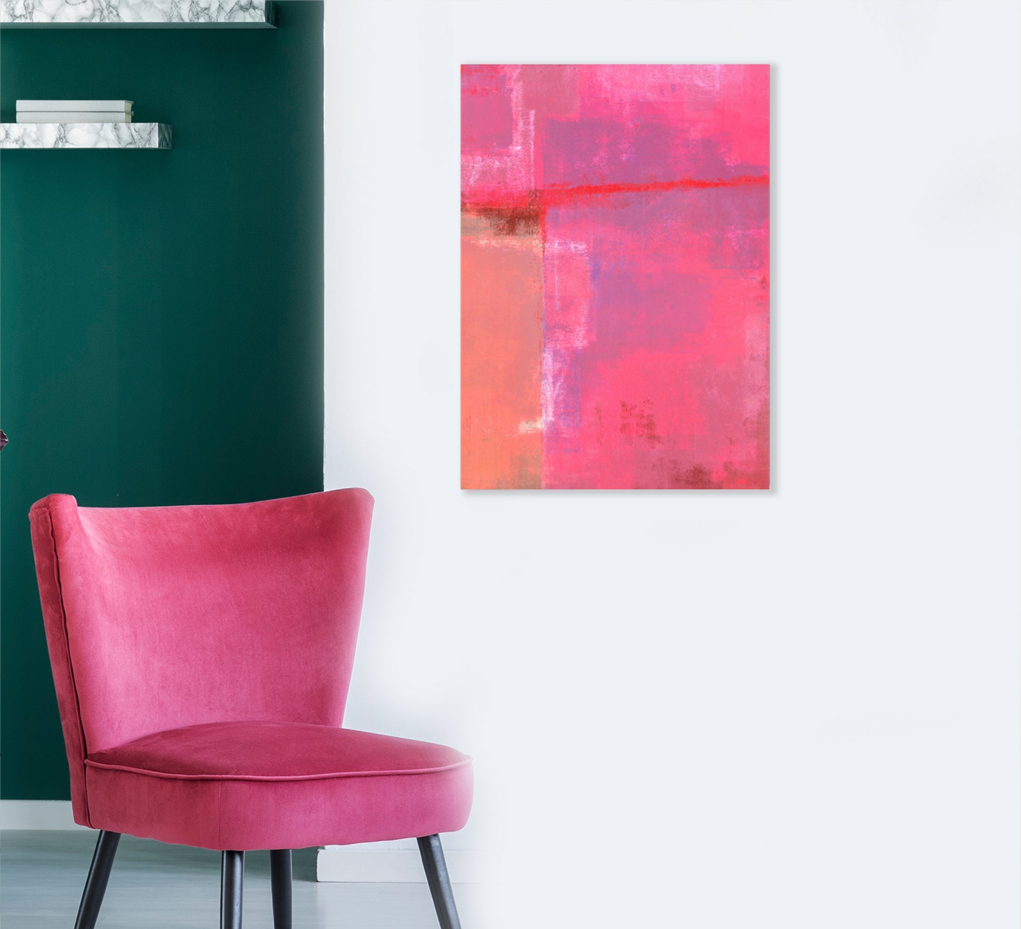 Printed art painting - Vitrine Furniture - Décor