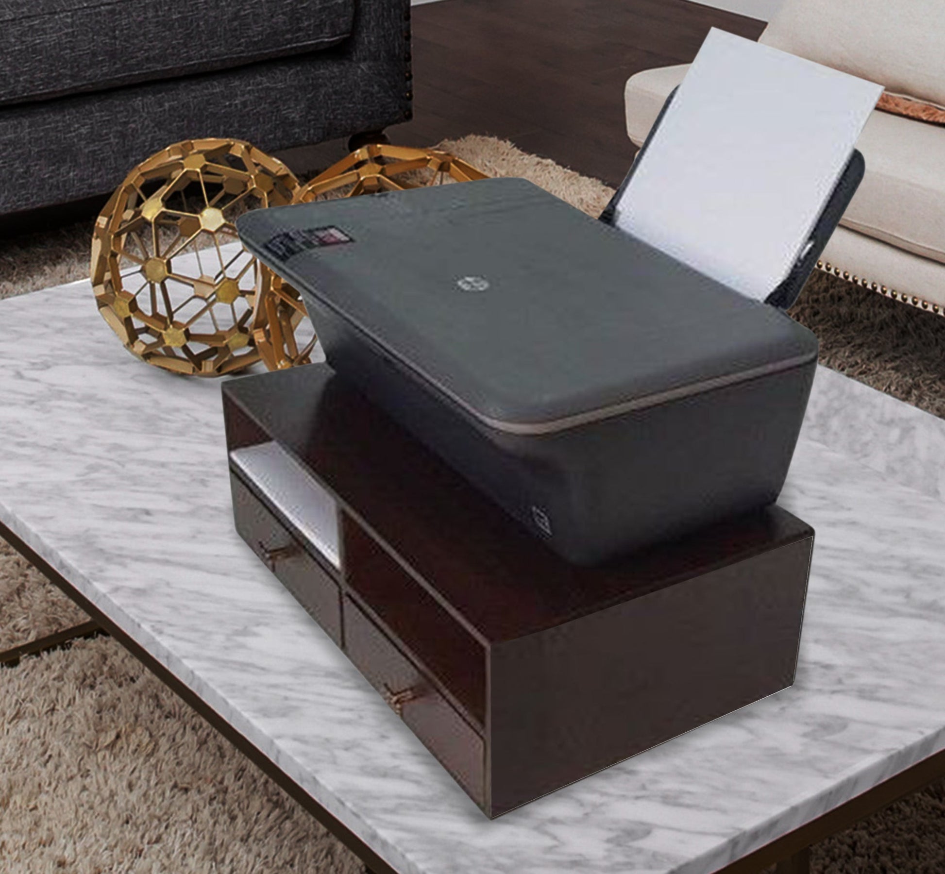 Printer stand with drawers - Vitrine Furniture - Furniture