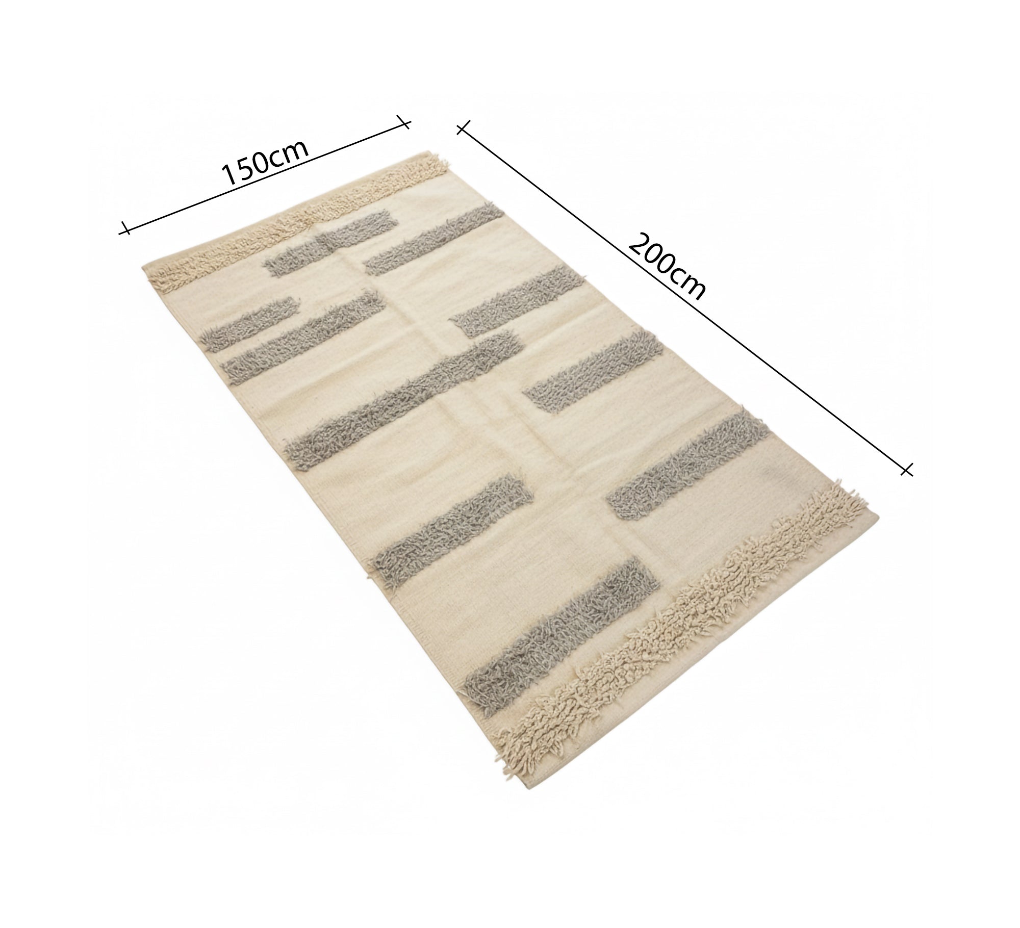 Pulled pile rug with a dotted pattern - Vitrine Furniture - Accessories