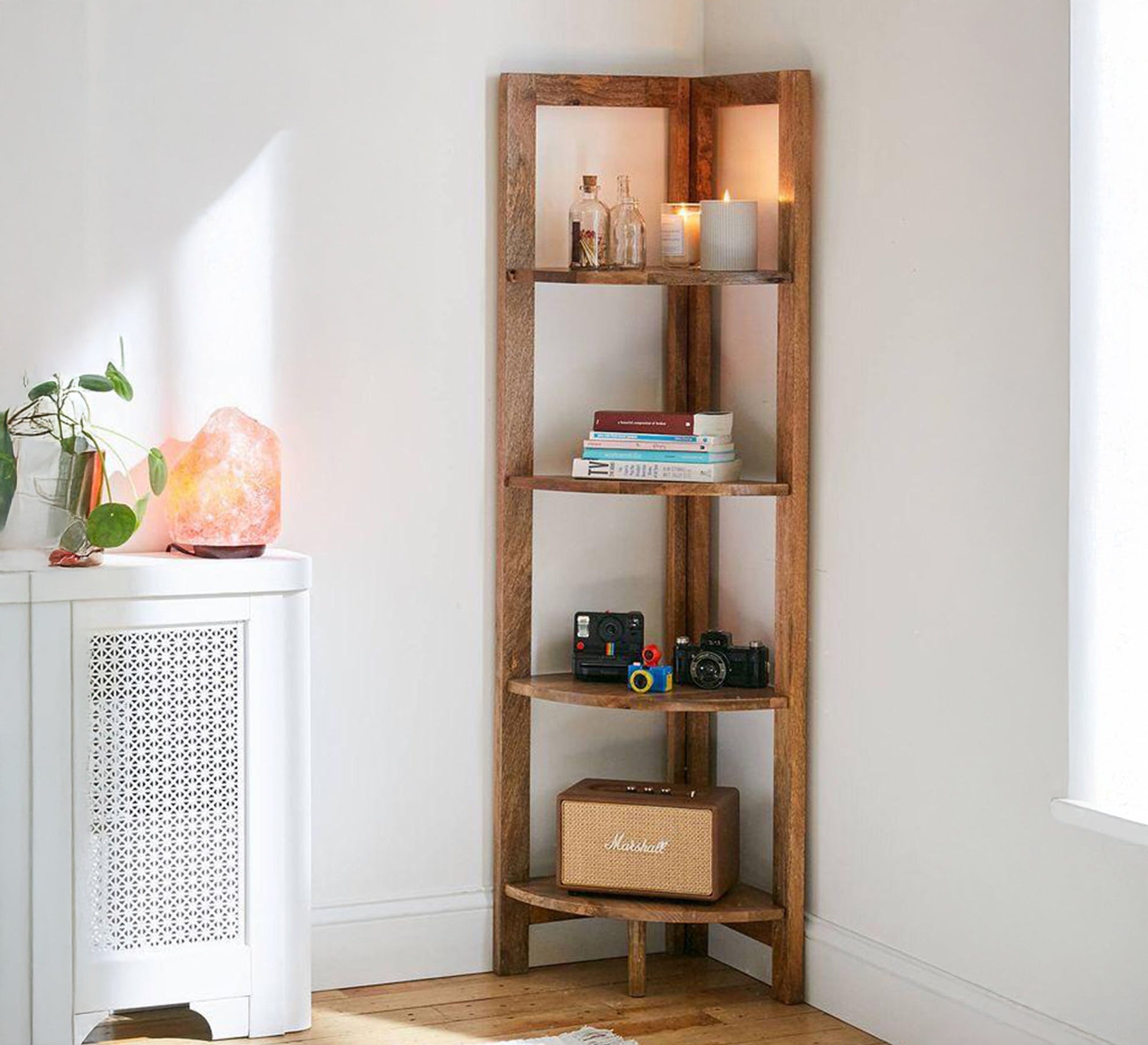 Quarter - shaped corner towel rail - Vitrine Furniture - Décor