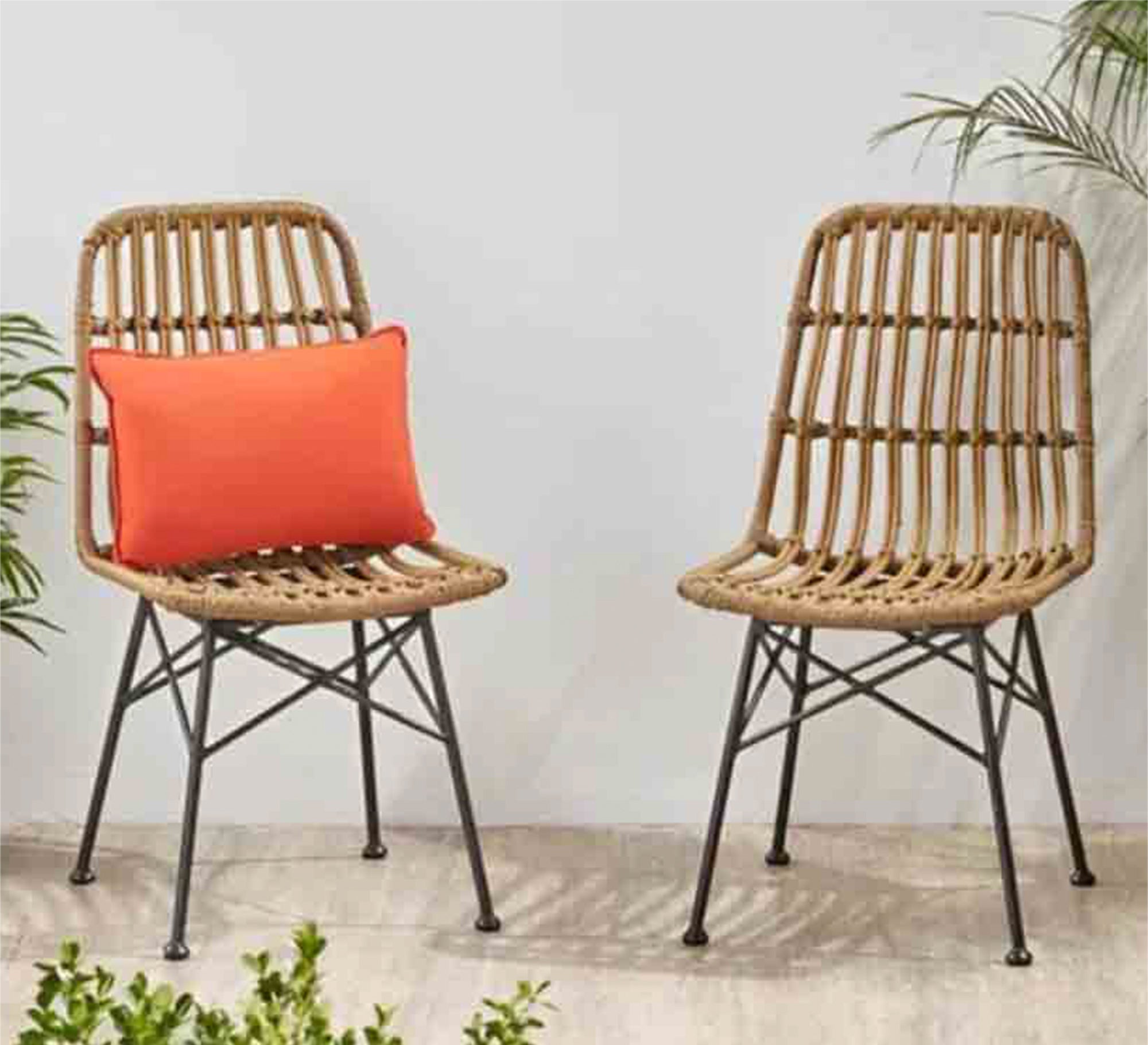 Rattan chair with high back - Vitrine Furniture - Outdoor Products