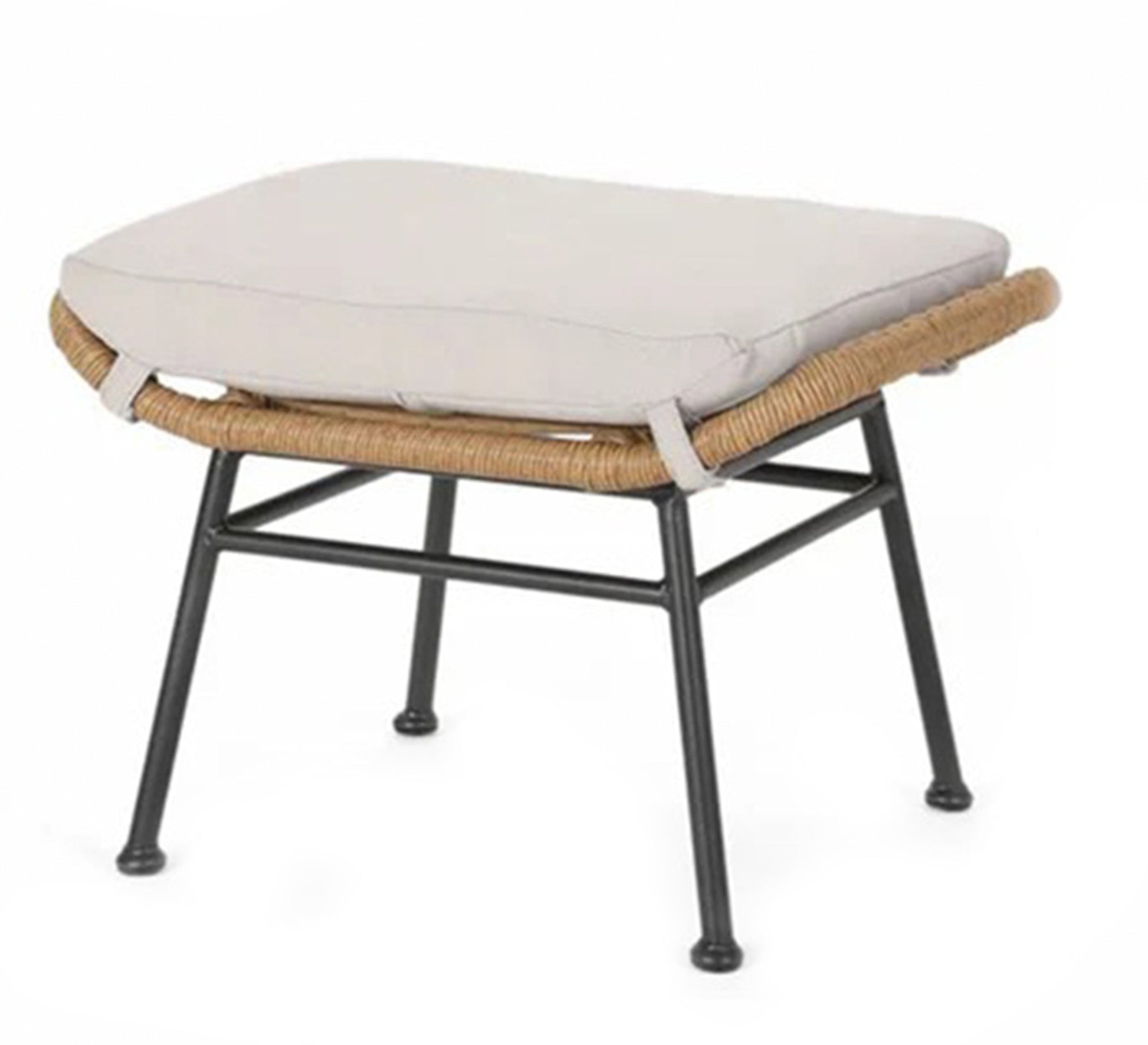 Rattan chairs and footboard set - Vitrine Furniture - Outdoor Products