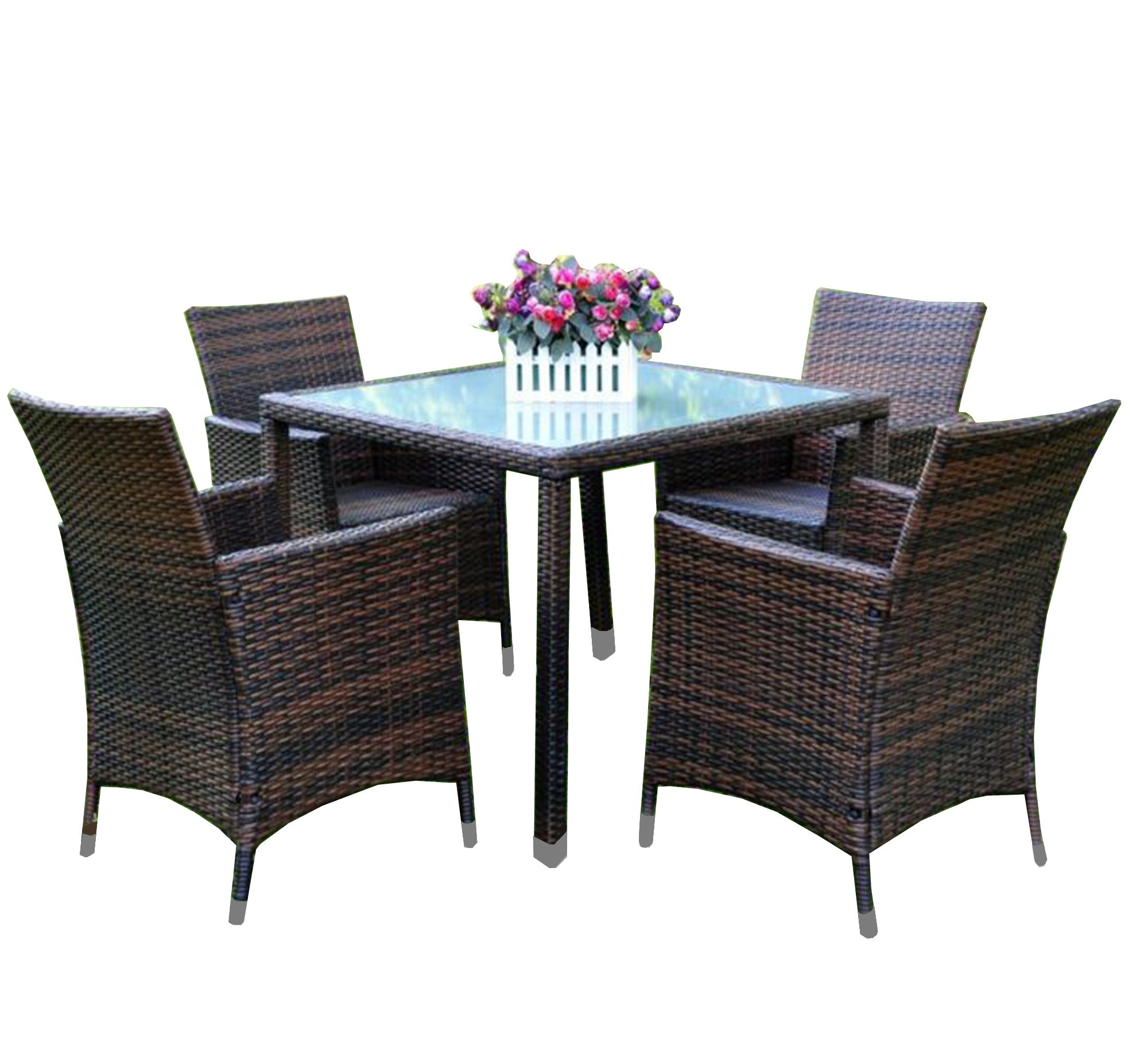 Rattan chairs and table for the garden - Vitrine Furniture - Outdoor Products