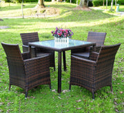 Rattan chairs and table for the garden - Vitrine Furniture - Outdoor Products