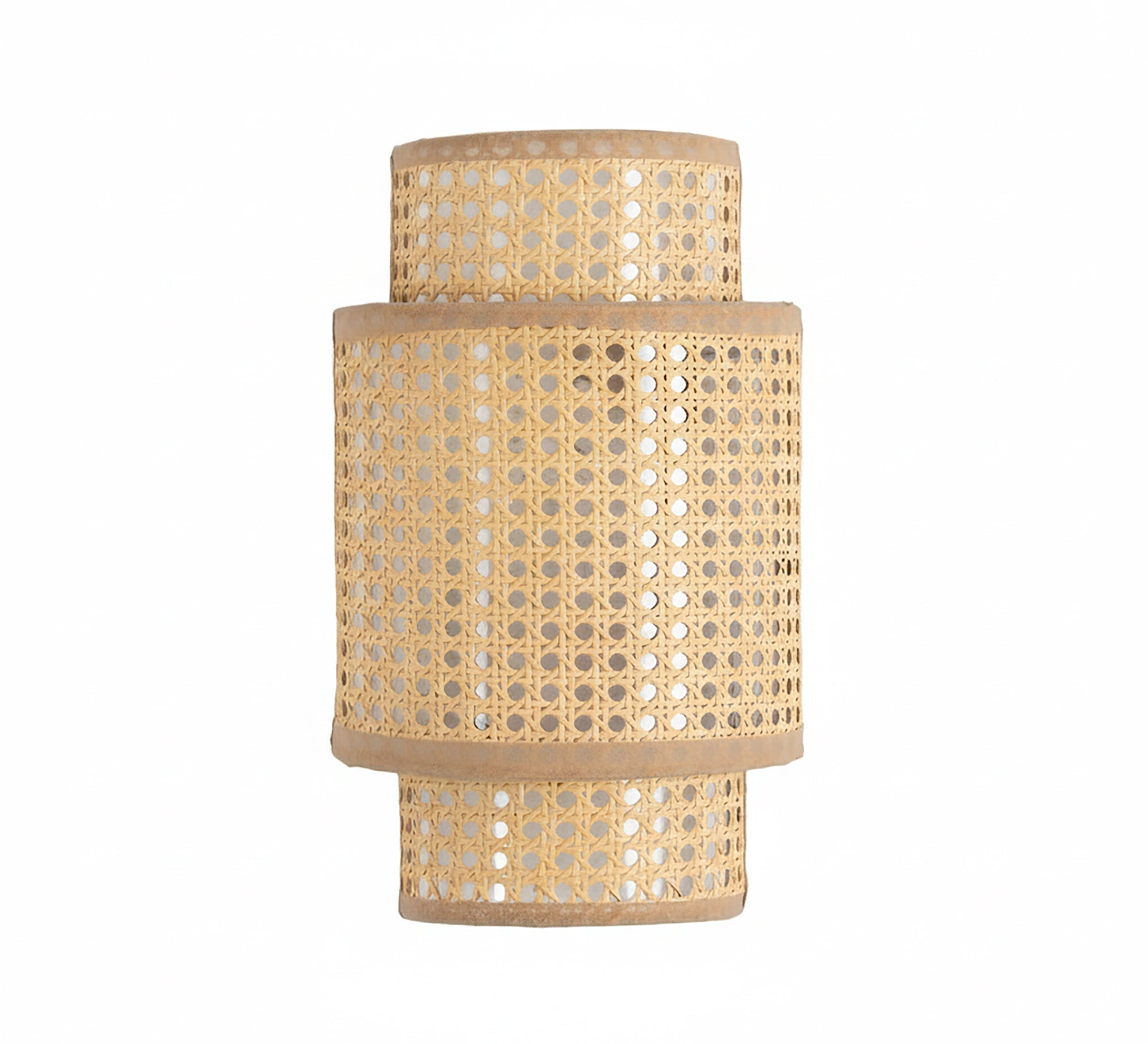 Rattan openwork wall sconce - Vitrine Furniture - Wall Sconce