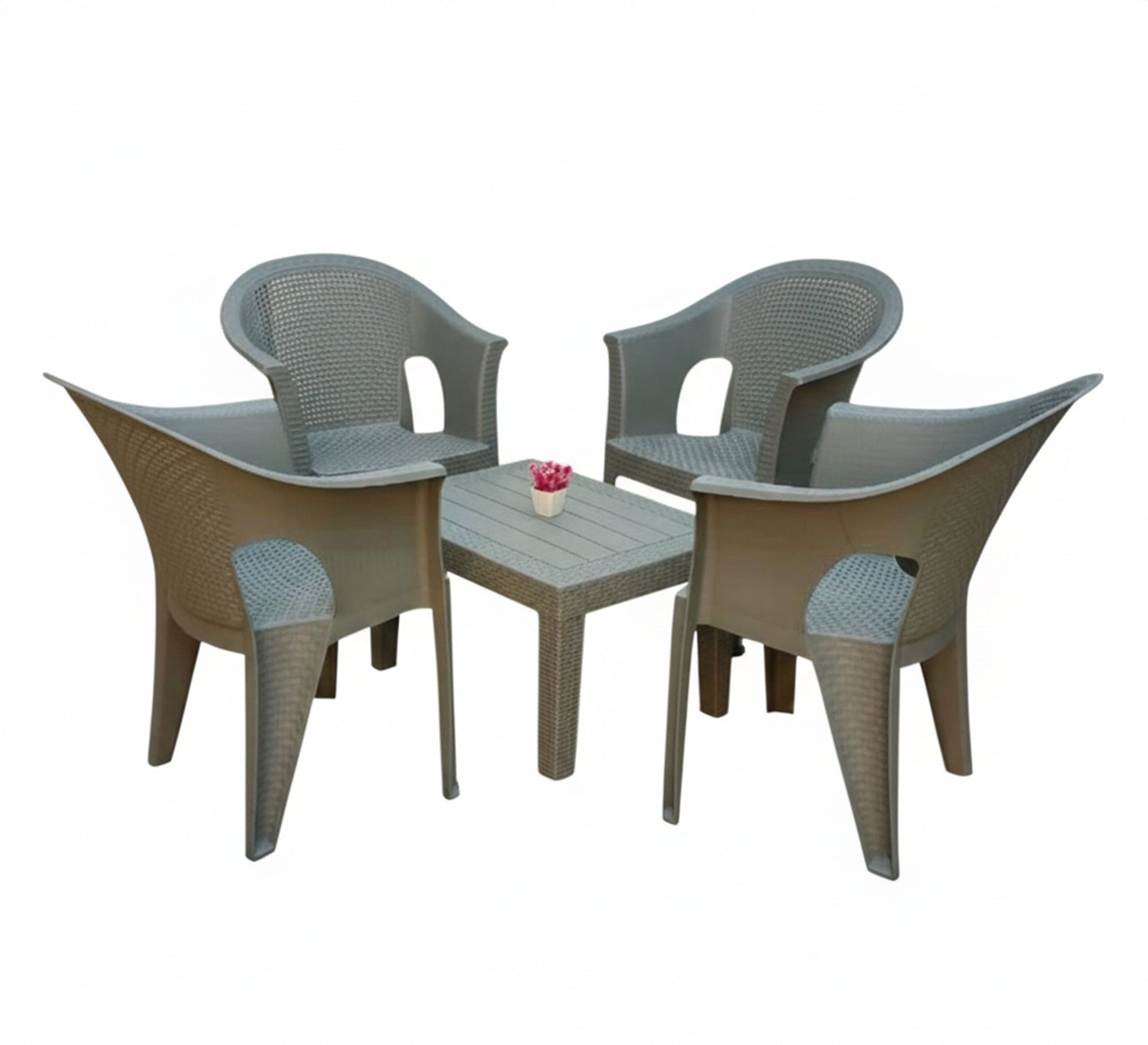 Rattan set, modern design, comfortable, and durable - Vitrine Furniture - Outdoor Products