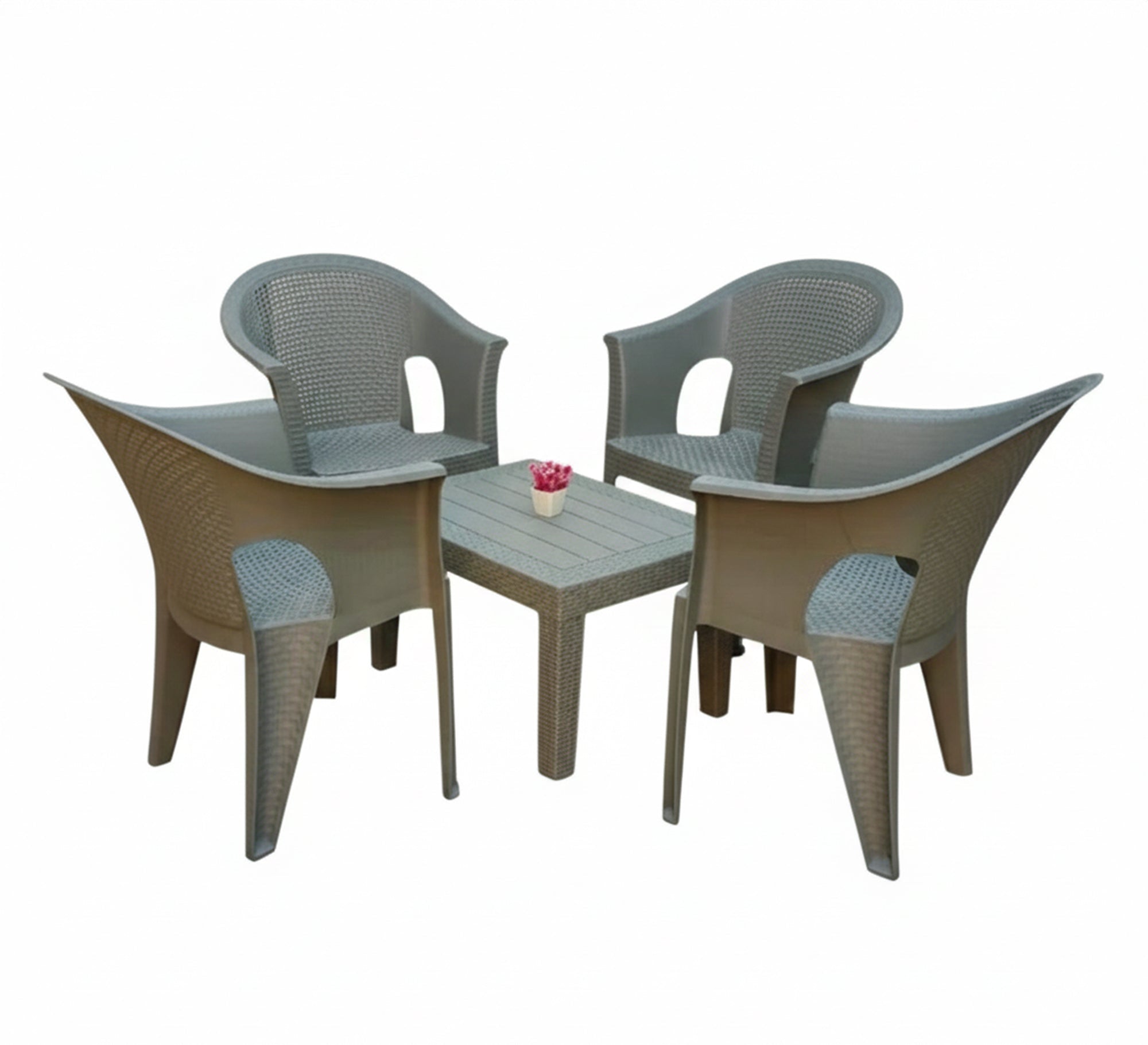 Rattan set, modern design, comfortable, and durable - Vitrine Furniture - Outdoor Products