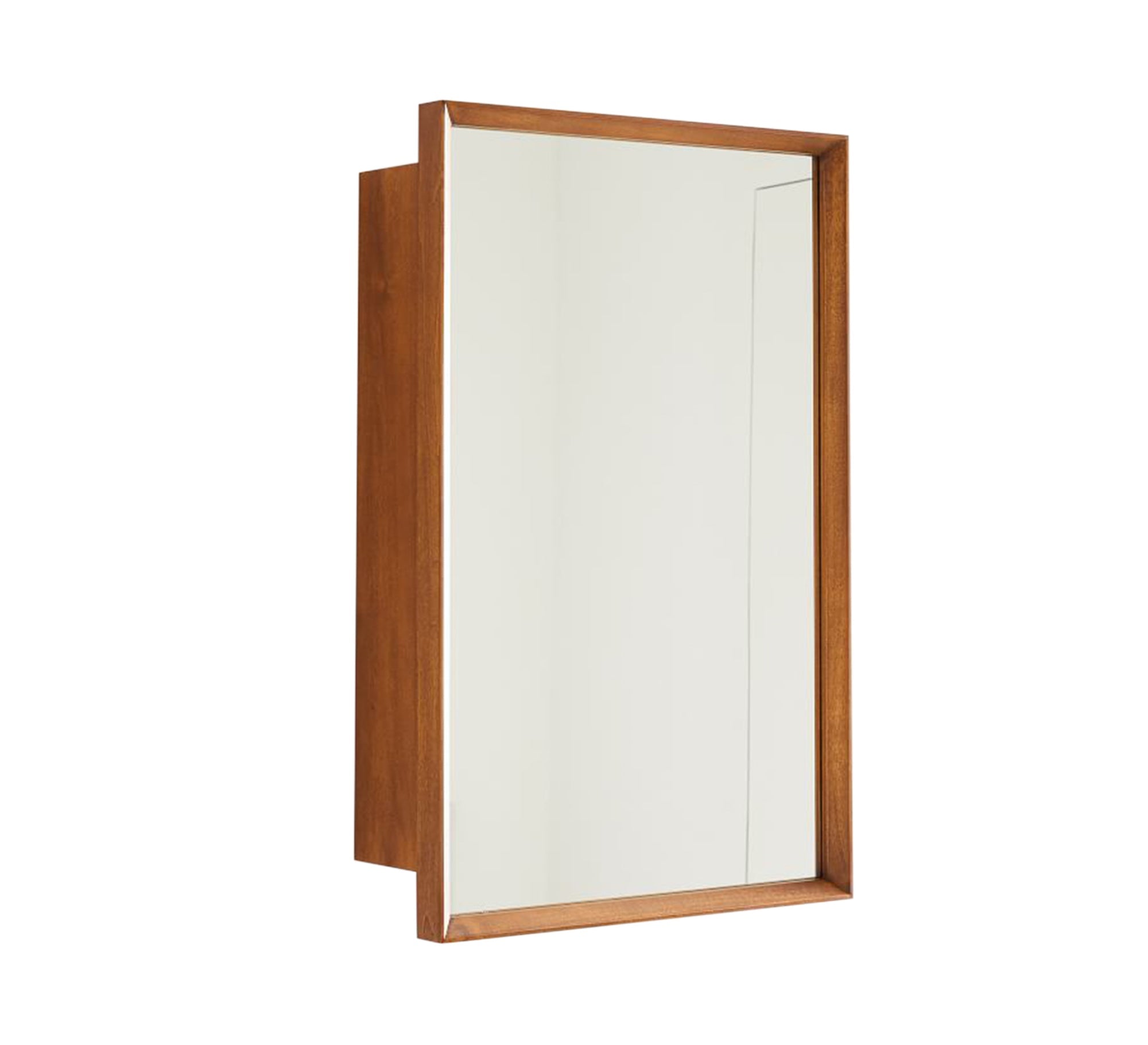 Rectangular bathroom mirror with storage - Vitrine Furniture - Furniture