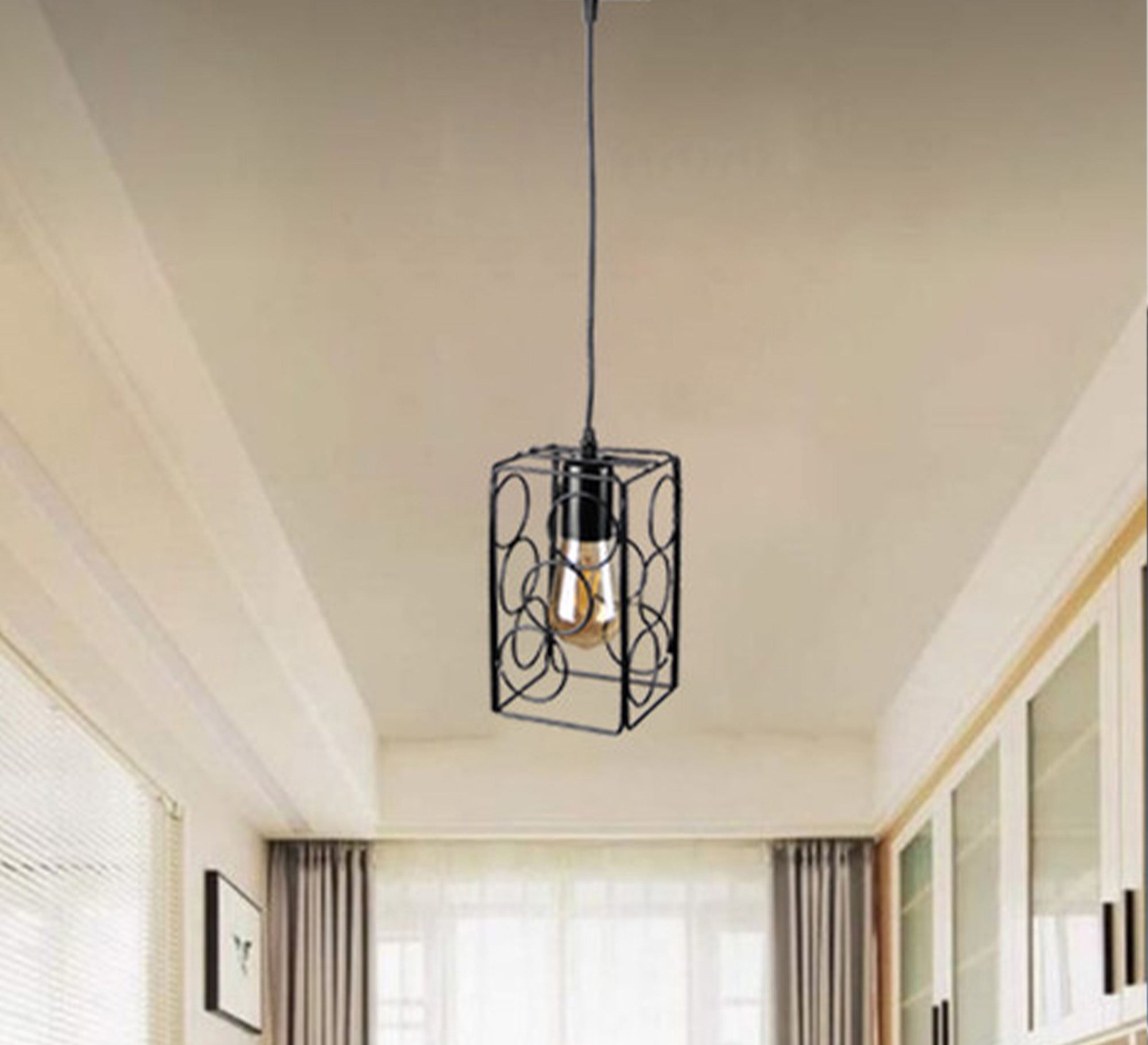Rectangular box pendant - Vitrine Furniture - Lighting