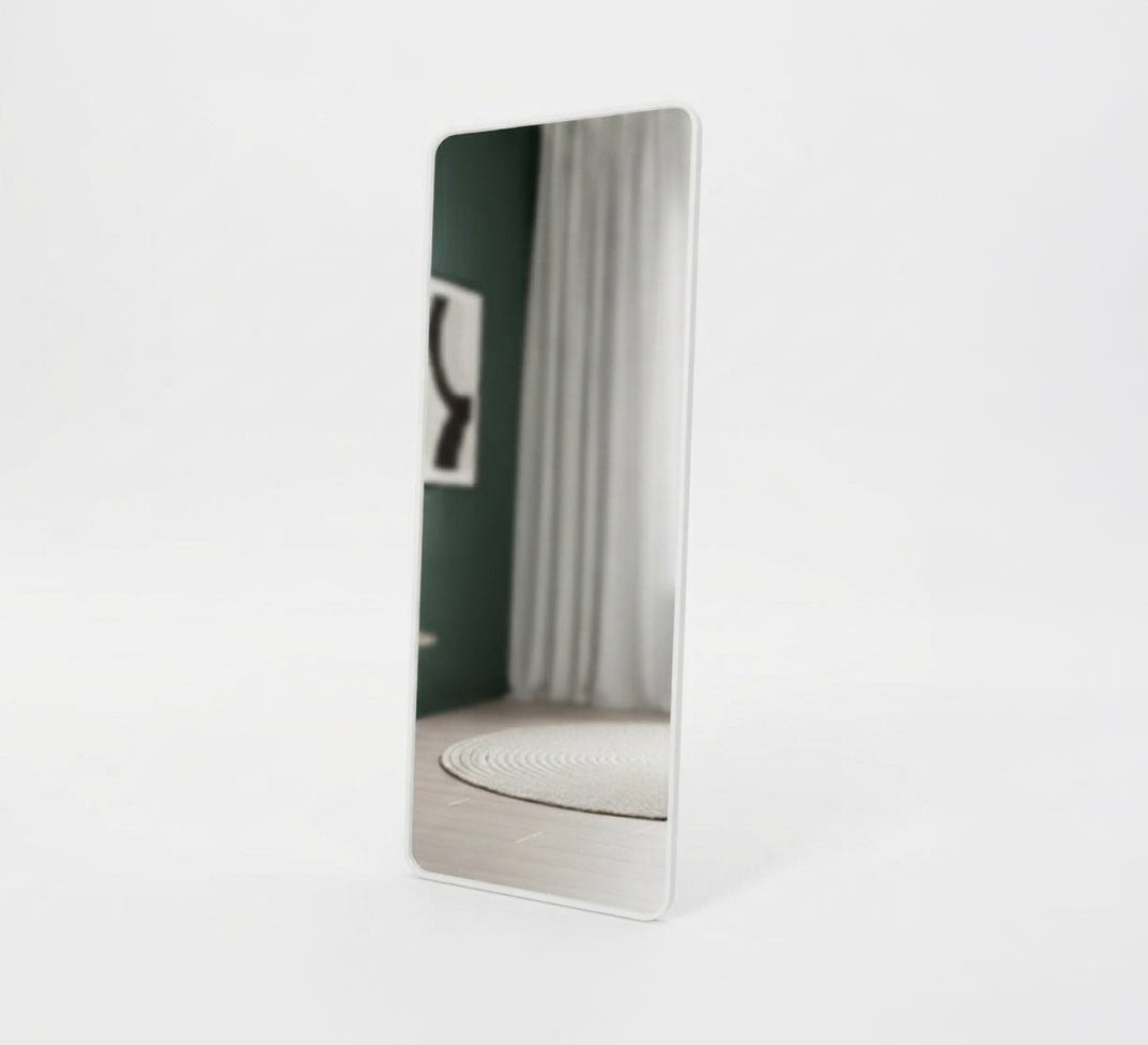 Rectangular Floor Mirror with Rounded Corners - Vitrine Furniture - Mirrors