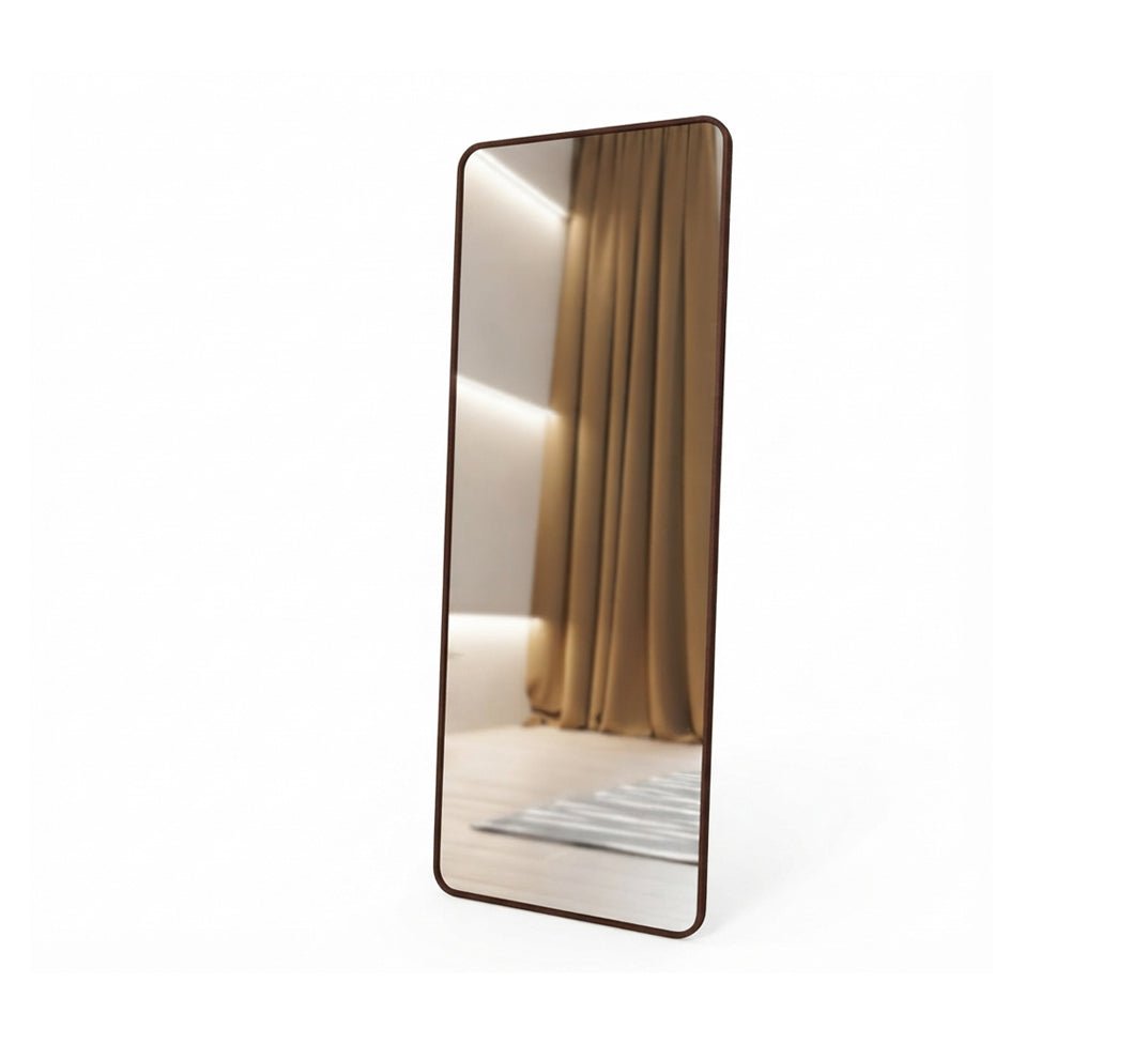 Rectangular Floor Mirror with Rounded Corners - Vitrine Furniture - Mirrors