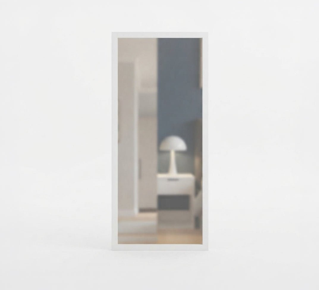 Rectangular Floor Mirror with Wide Frame - Vitrine Furniture - Mirrors