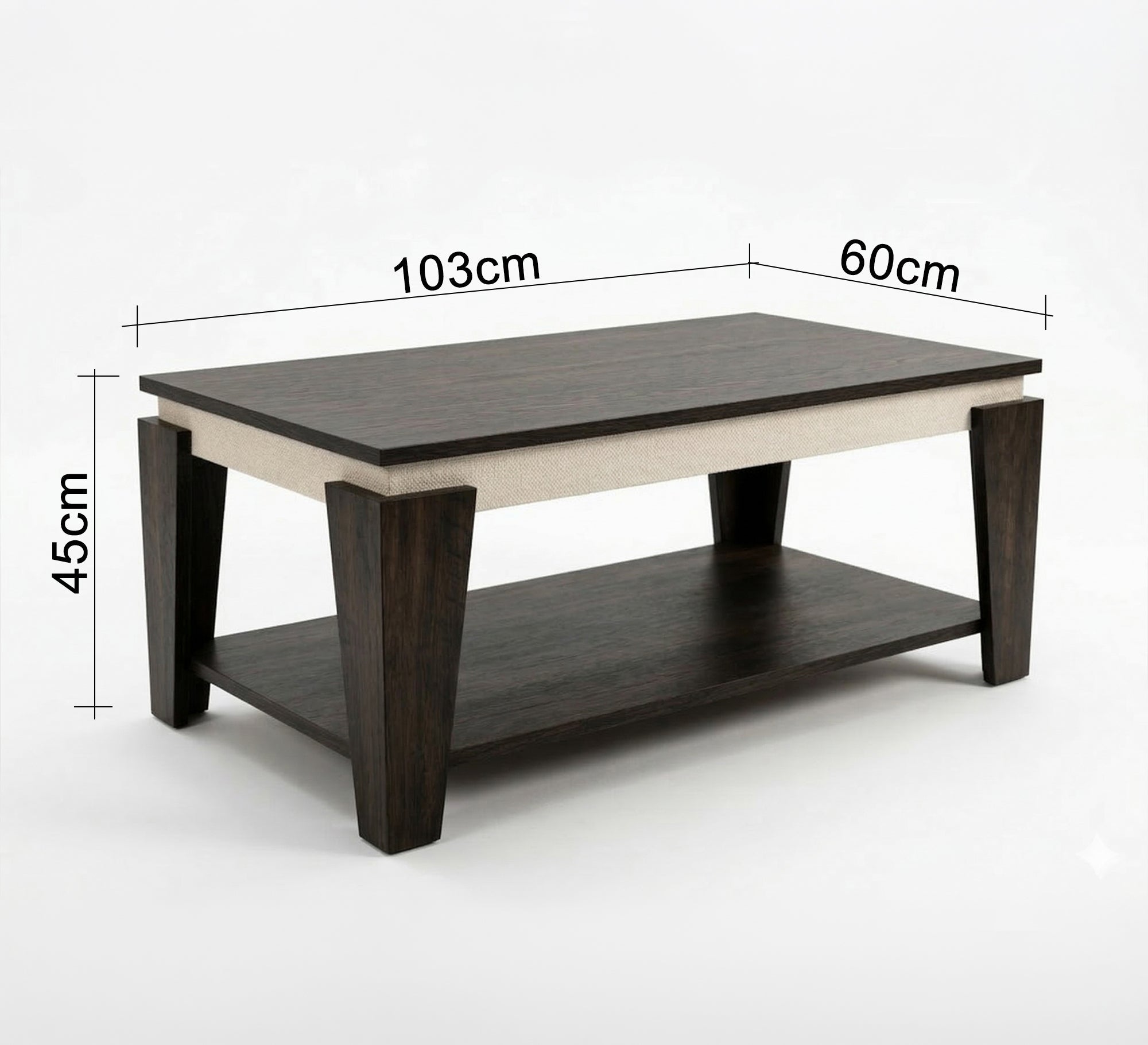 Rectangular Living Table - Vitrine Furniture - Coffee Tables