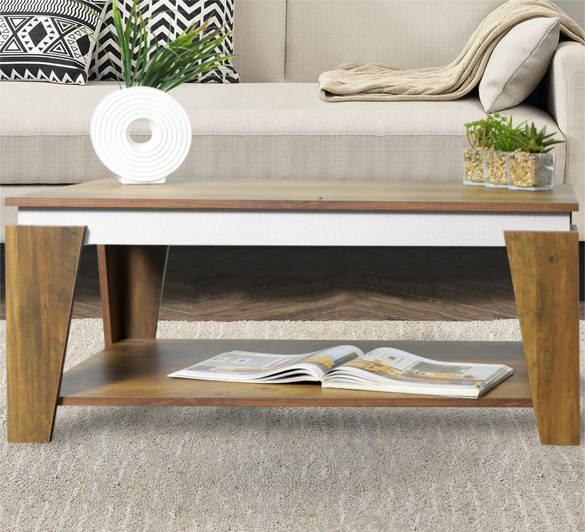 Rectangular Living Table - Vitrine Furniture - Furniture