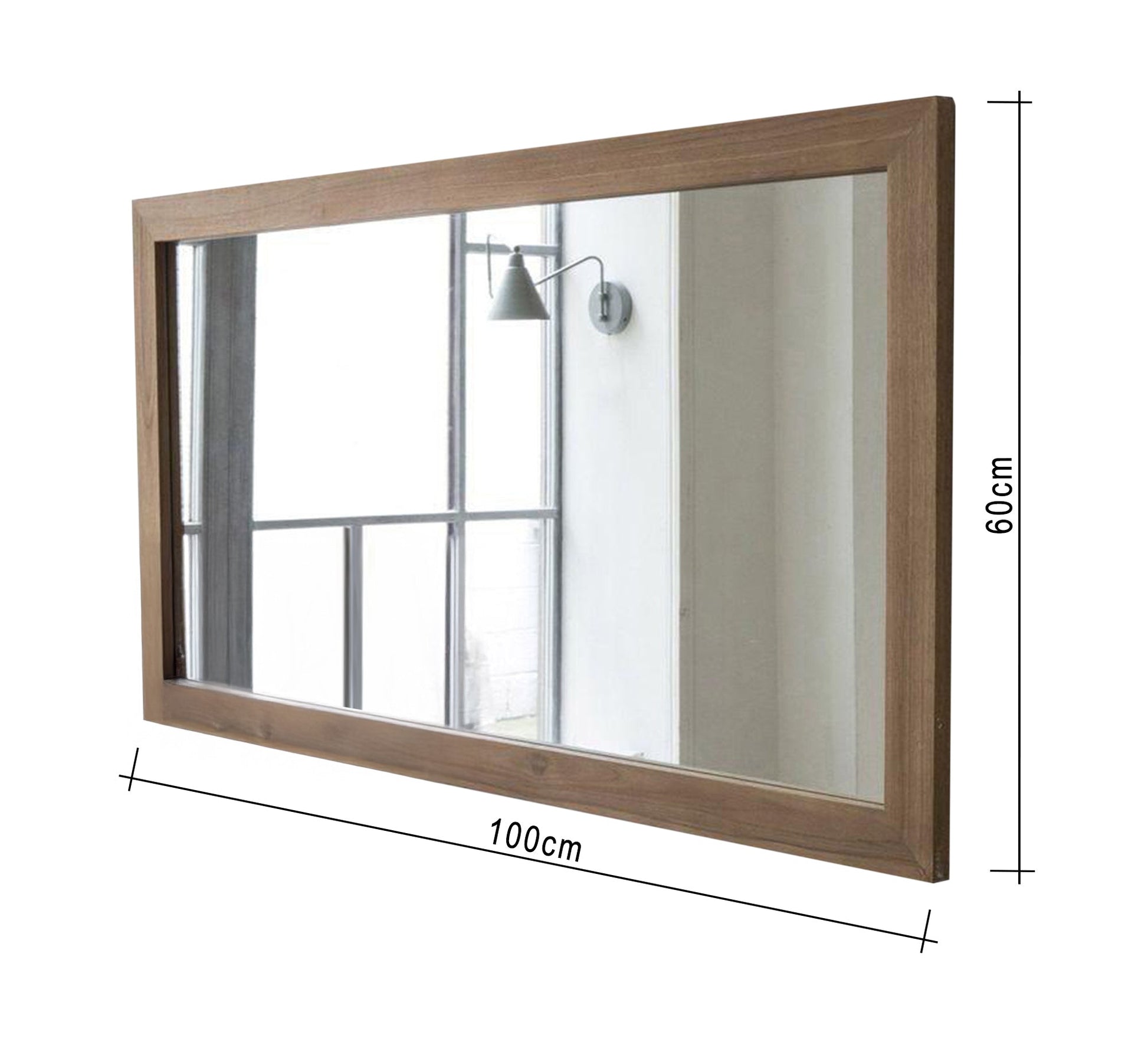 Rectangular mirror for the home entrance - Vitrine Furniture - Décor