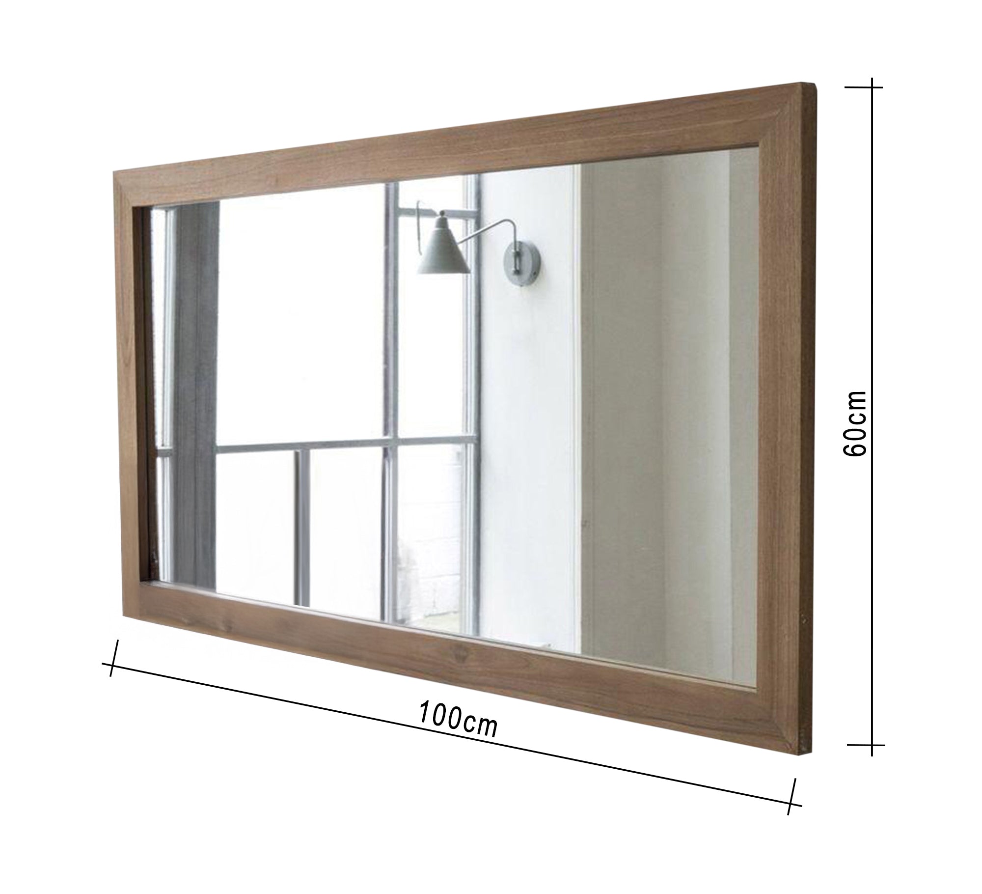 Rectangular mirror for the home entrance - Vitrine Furniture - Décor