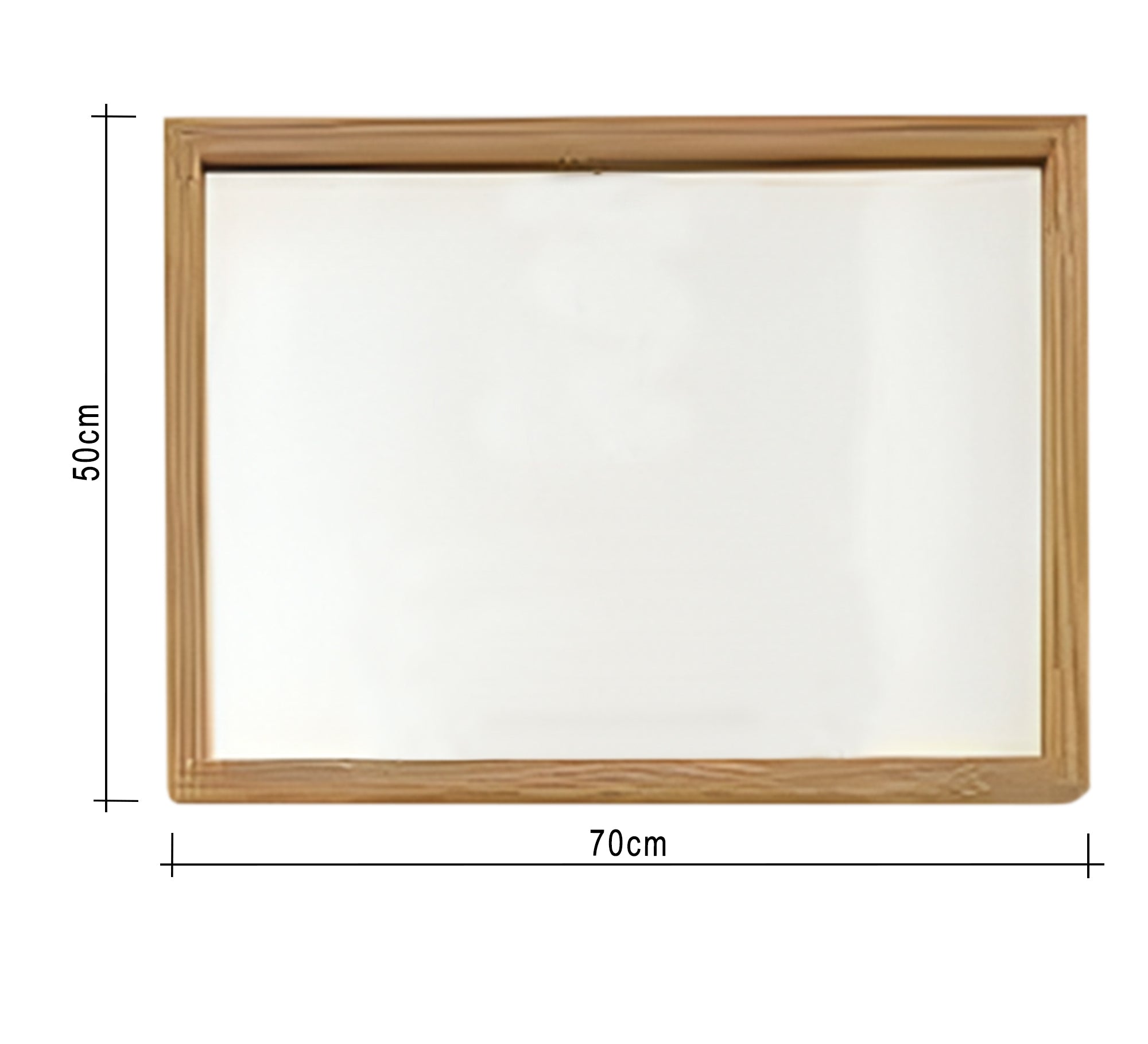 Rectangular mirror with an attached shelf - Vitrine Furniture - Décor