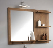 Rectangular mirror with side shelves - Vitrine Furniture - Furniture