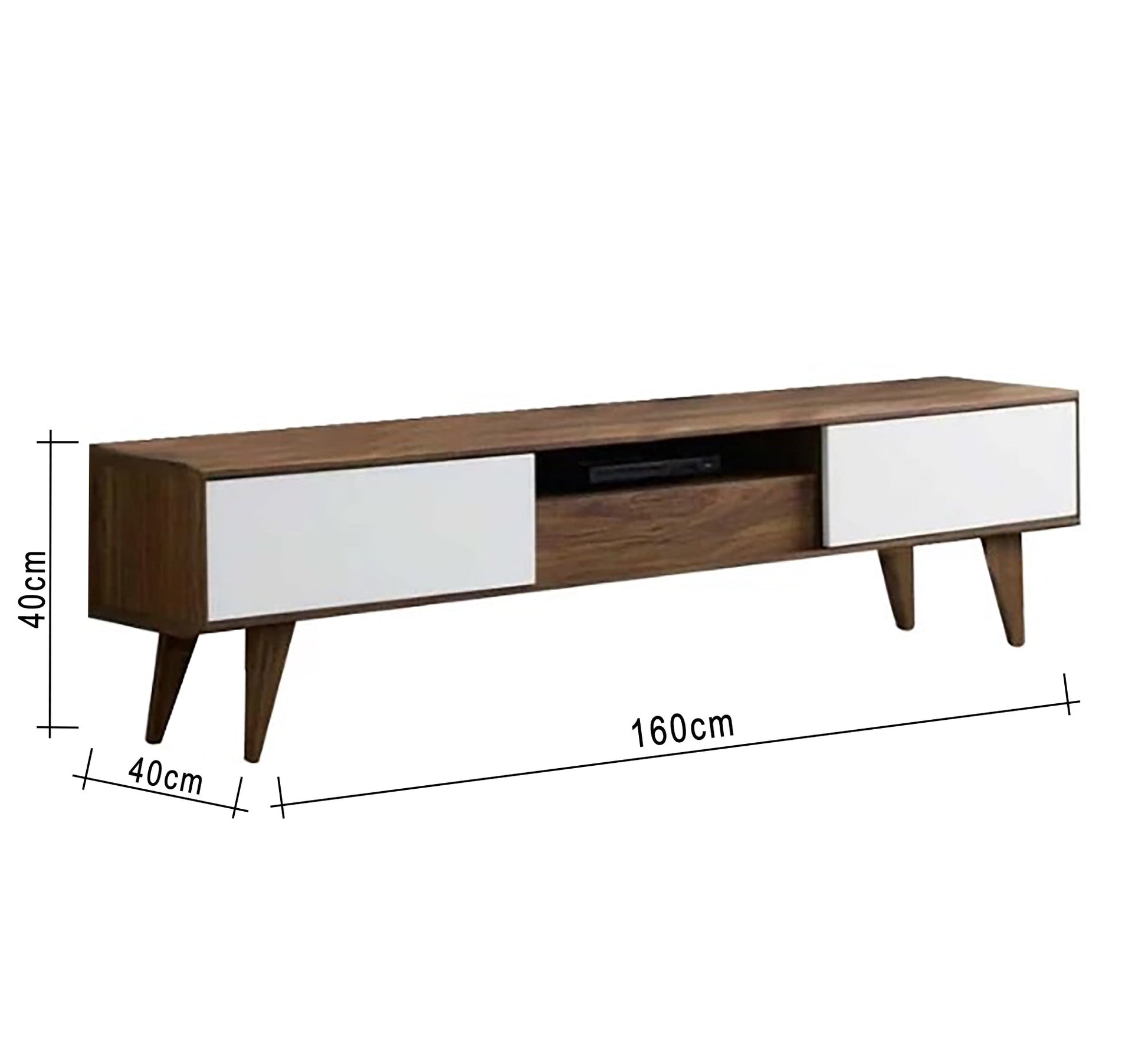 Rectangular TV Table, Sleek & Modern Design - Vitrine Furniture - Furniture