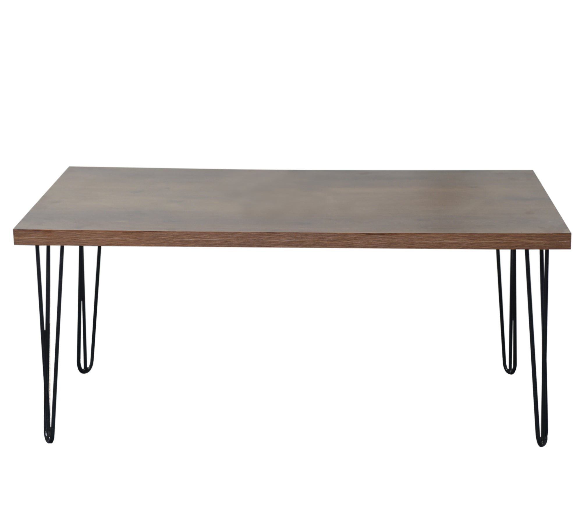 Rectangular wooden table with metal legs - Vitrine Furniture - Furniture