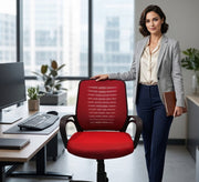 Red office chair - Vitrine Furniture - Office Chairs