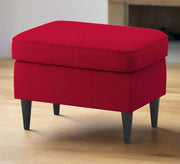 Red pouf chair - Vitrine Furniture - Furniture