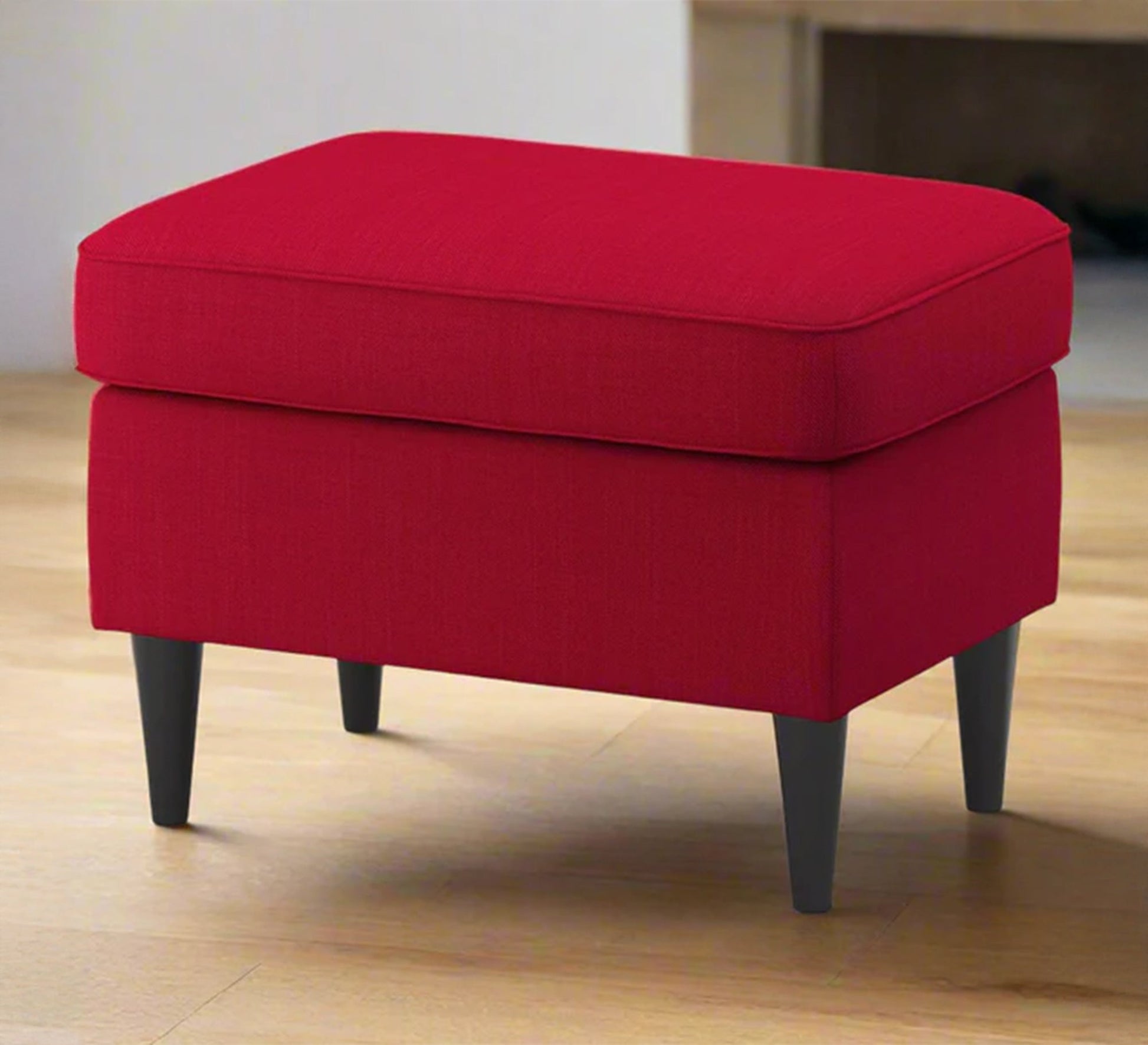 Red pouf chair - Vitrine Furniture - Furniture
