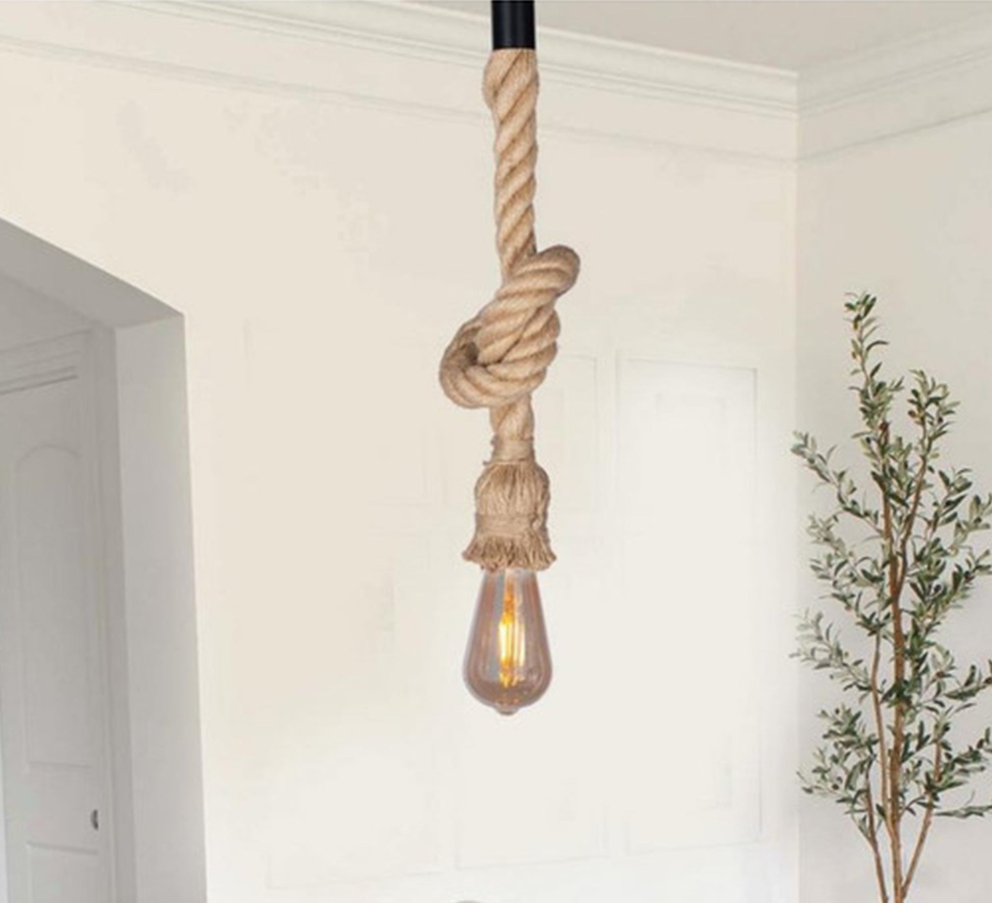 Rope ceiling pendant - Vitrine Furniture - Lighting