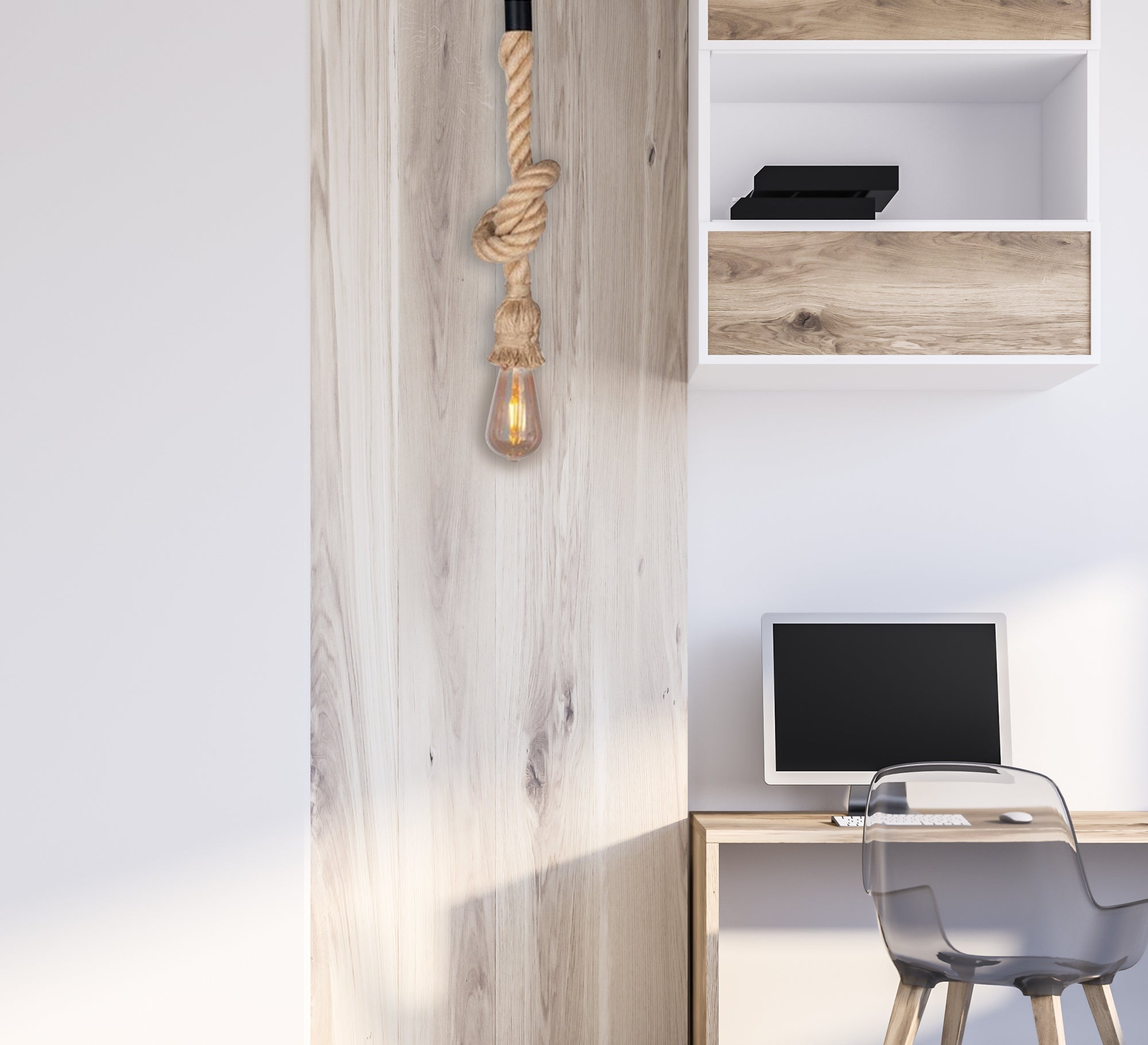 Rope ceiling pendant - Vitrine Furniture - Lighting