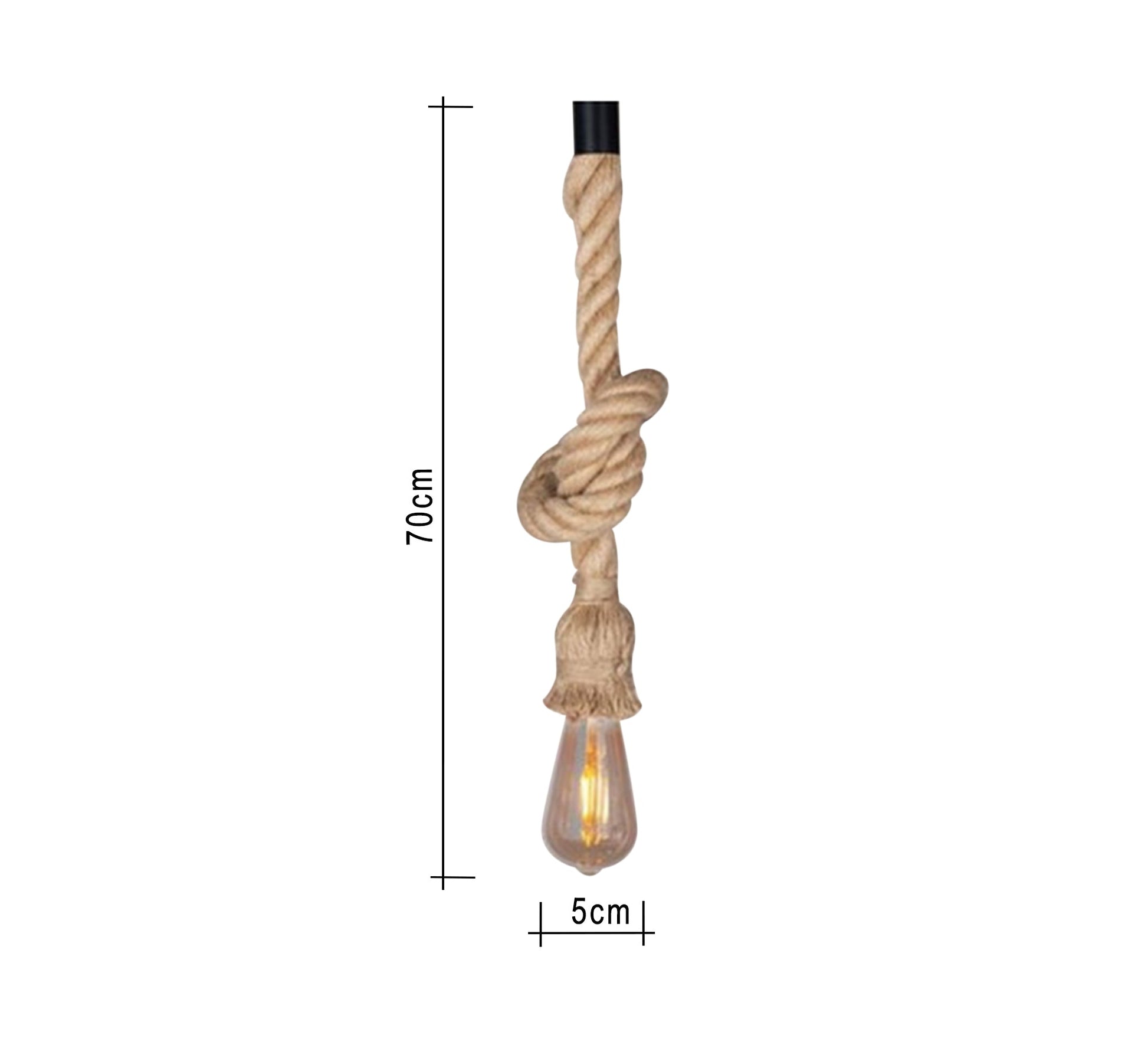 Rope ceiling pendant - Vitrine Furniture - Lighting