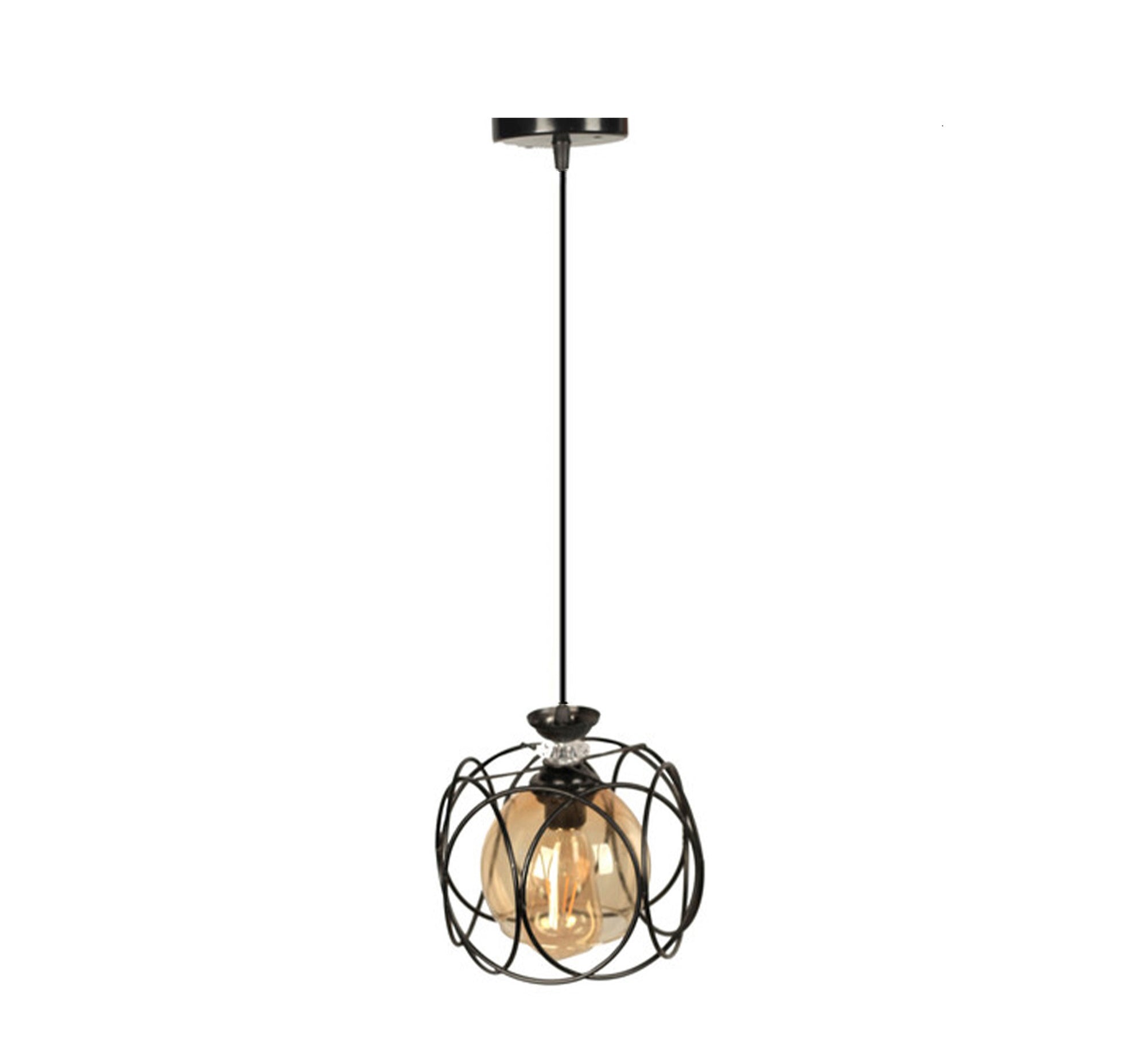 Rose metal pendant - Vitrine Furniture - Lighting