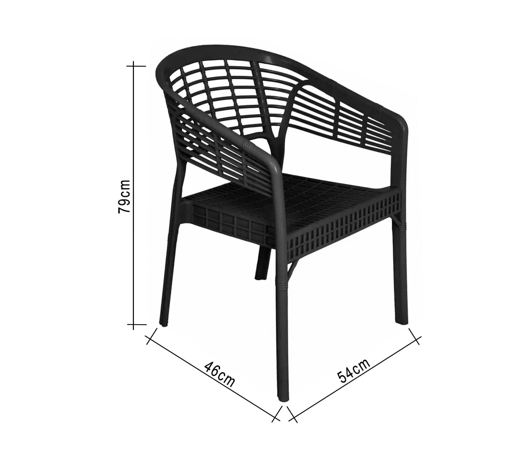 Round and comfortable brown garden furniture set. - Vitrine Furniture - Outdoor Products