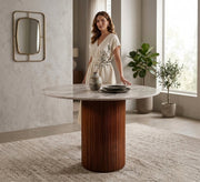 Round dining table - Vitrine Furniture - Dining Room Set