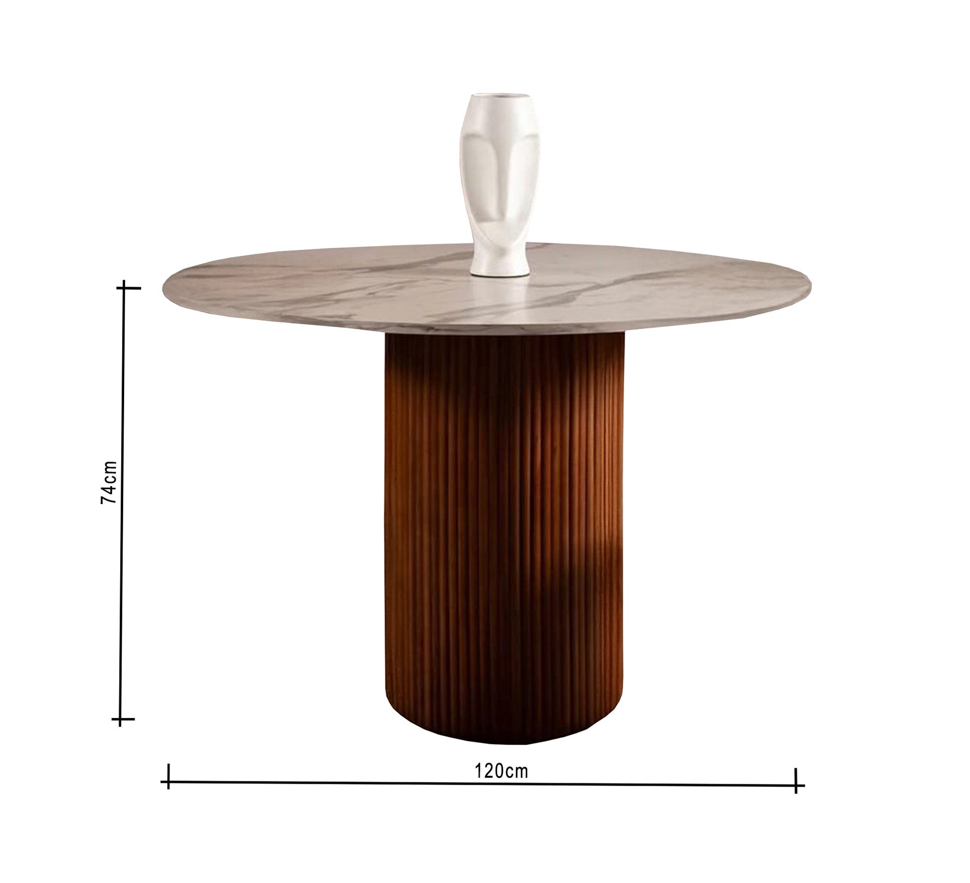 Round dining table - Vitrine Furniture - Furniture