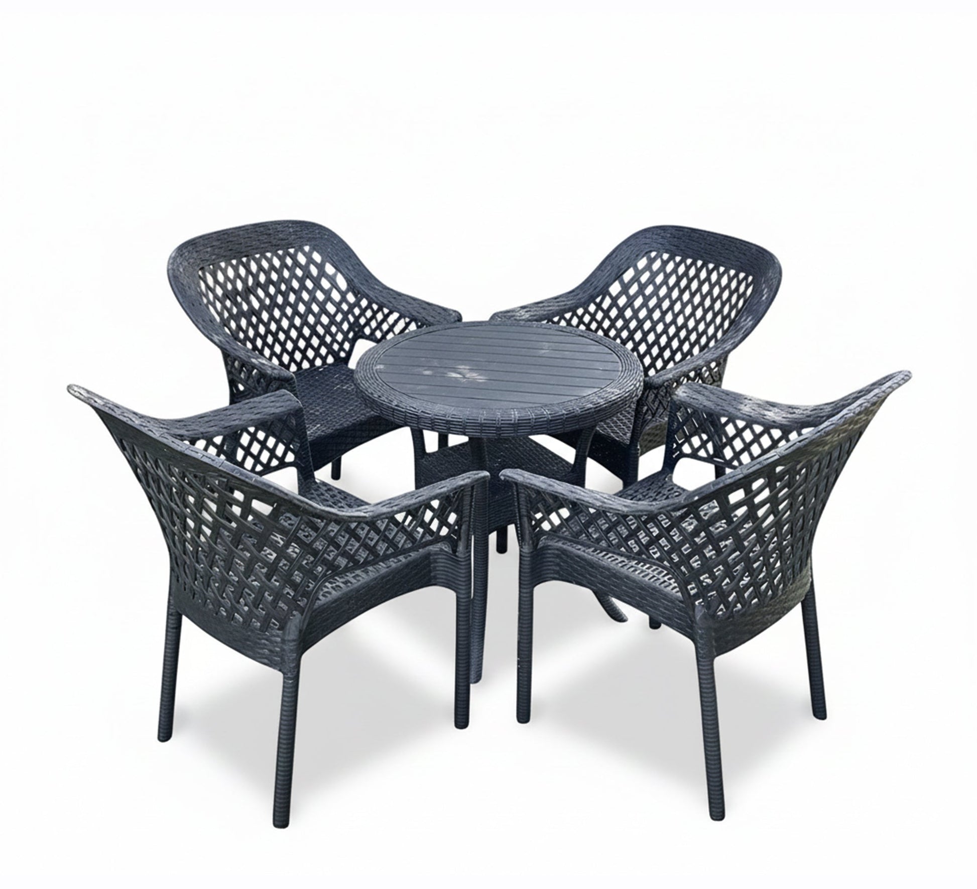 Round rattan set, stylish, comfortable, and durable - Vitrine Furniture - Outdoor Products