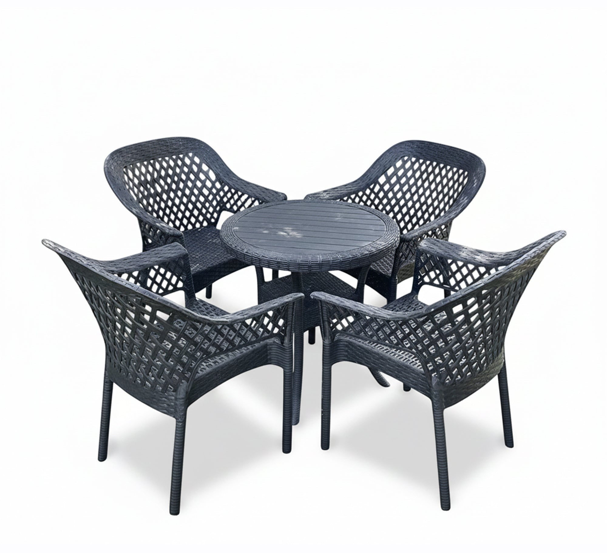 Round rattan set, stylish, comfortable, and durable - Vitrine Furniture - Outdoor Products