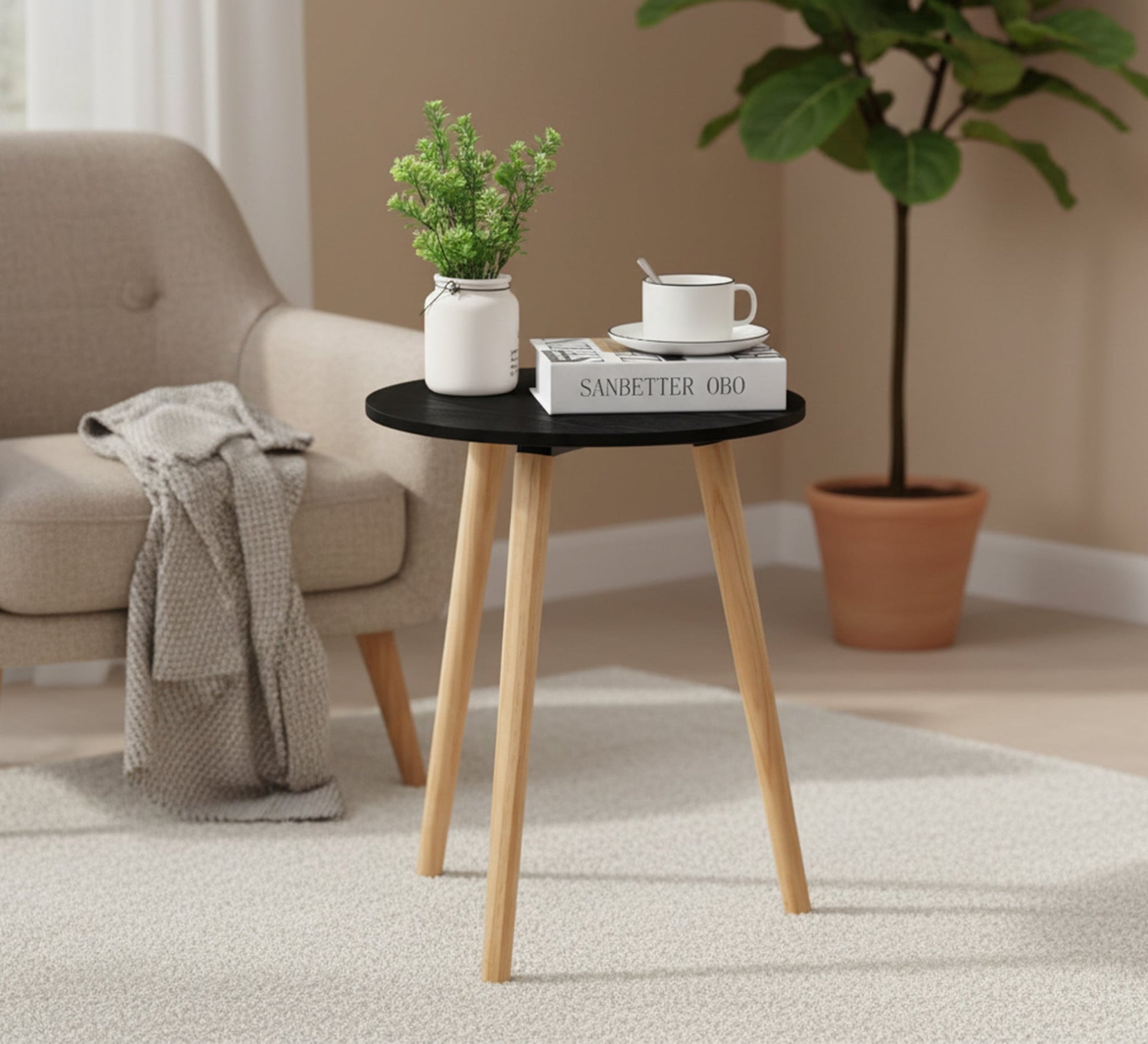 Round side table - Vitrine Furniture - Side Tables