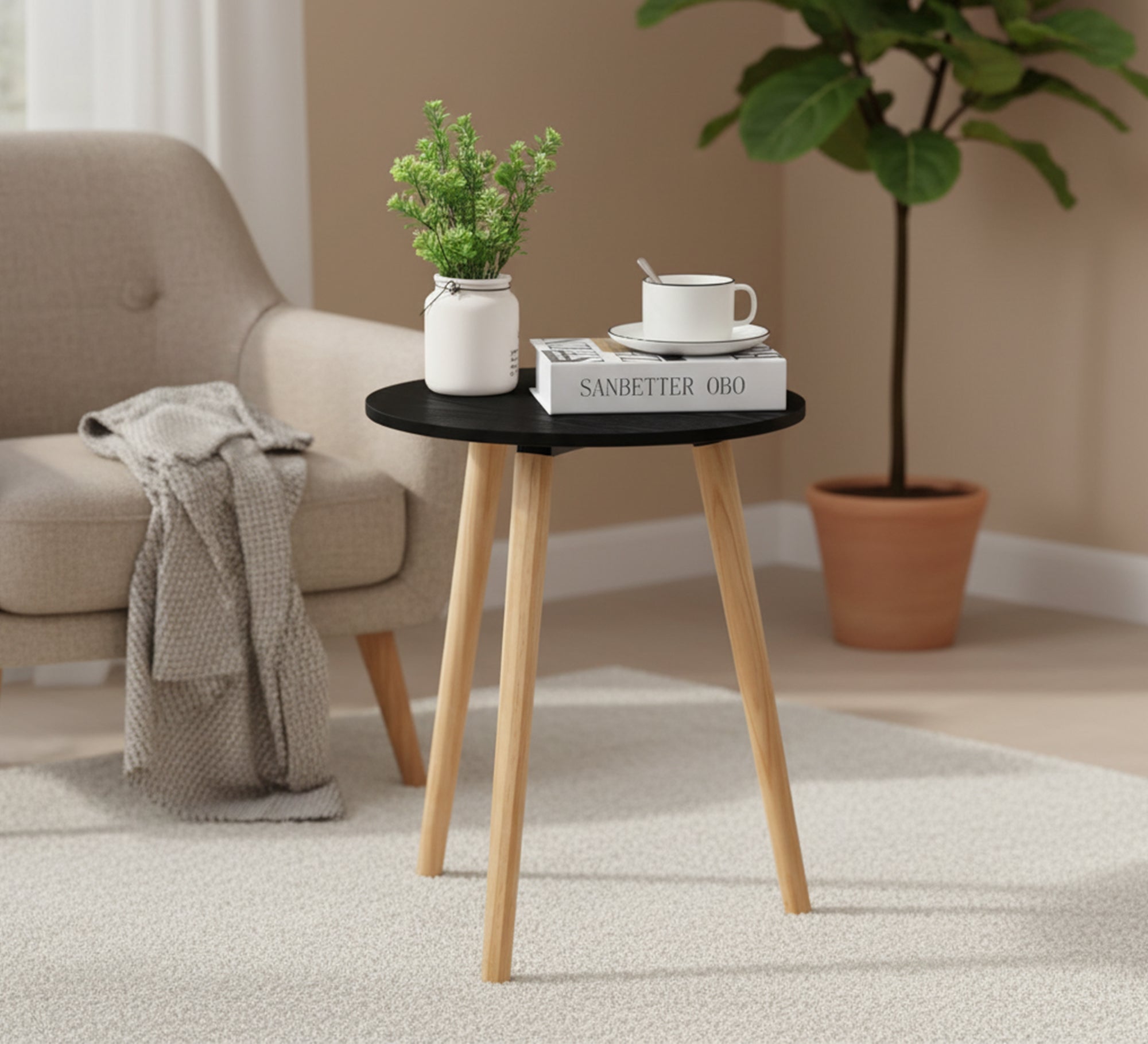 Round side table - Vitrine Furniture - Side Tables