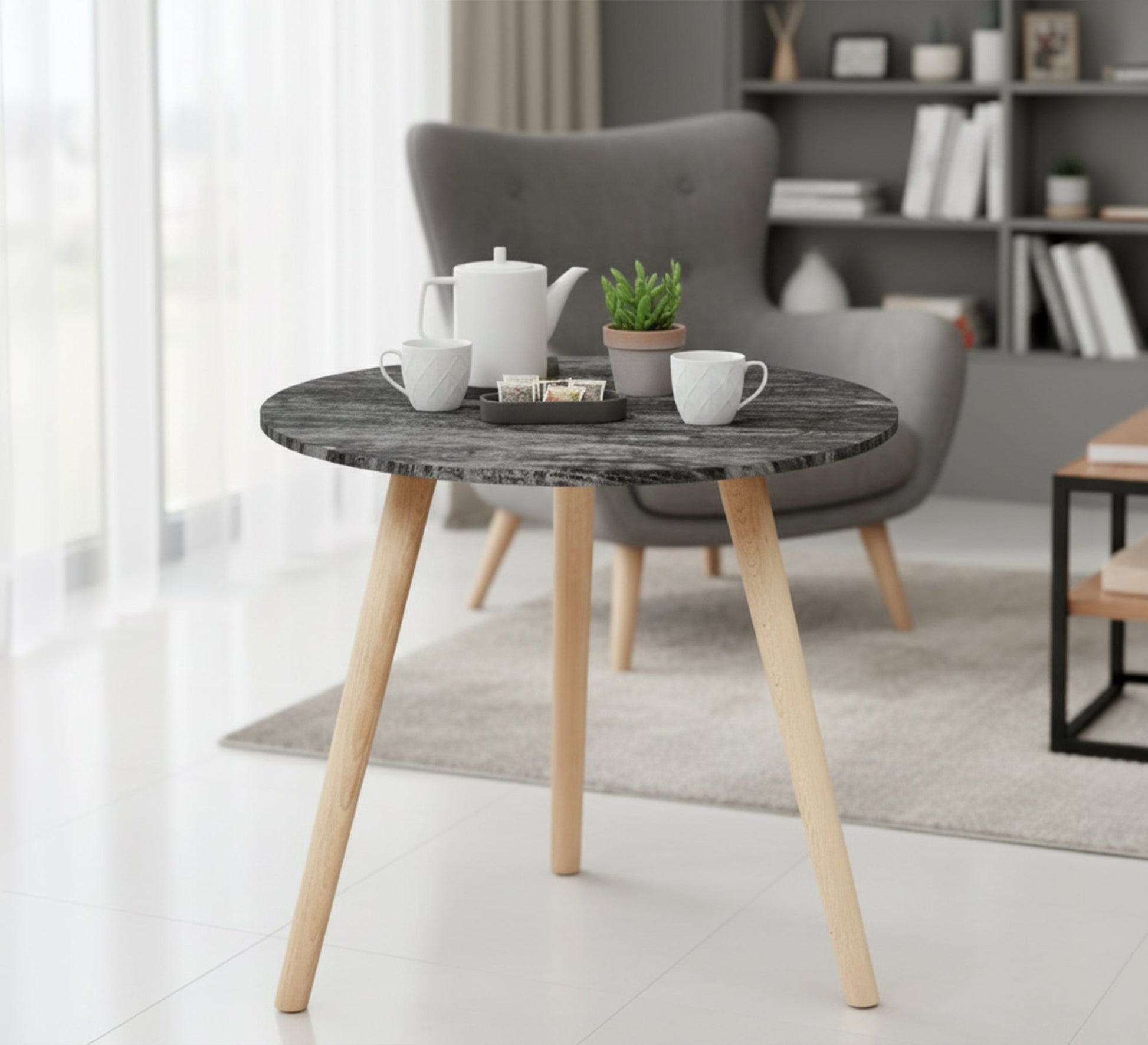 Round side table - Vitrine Furniture - Side Tables