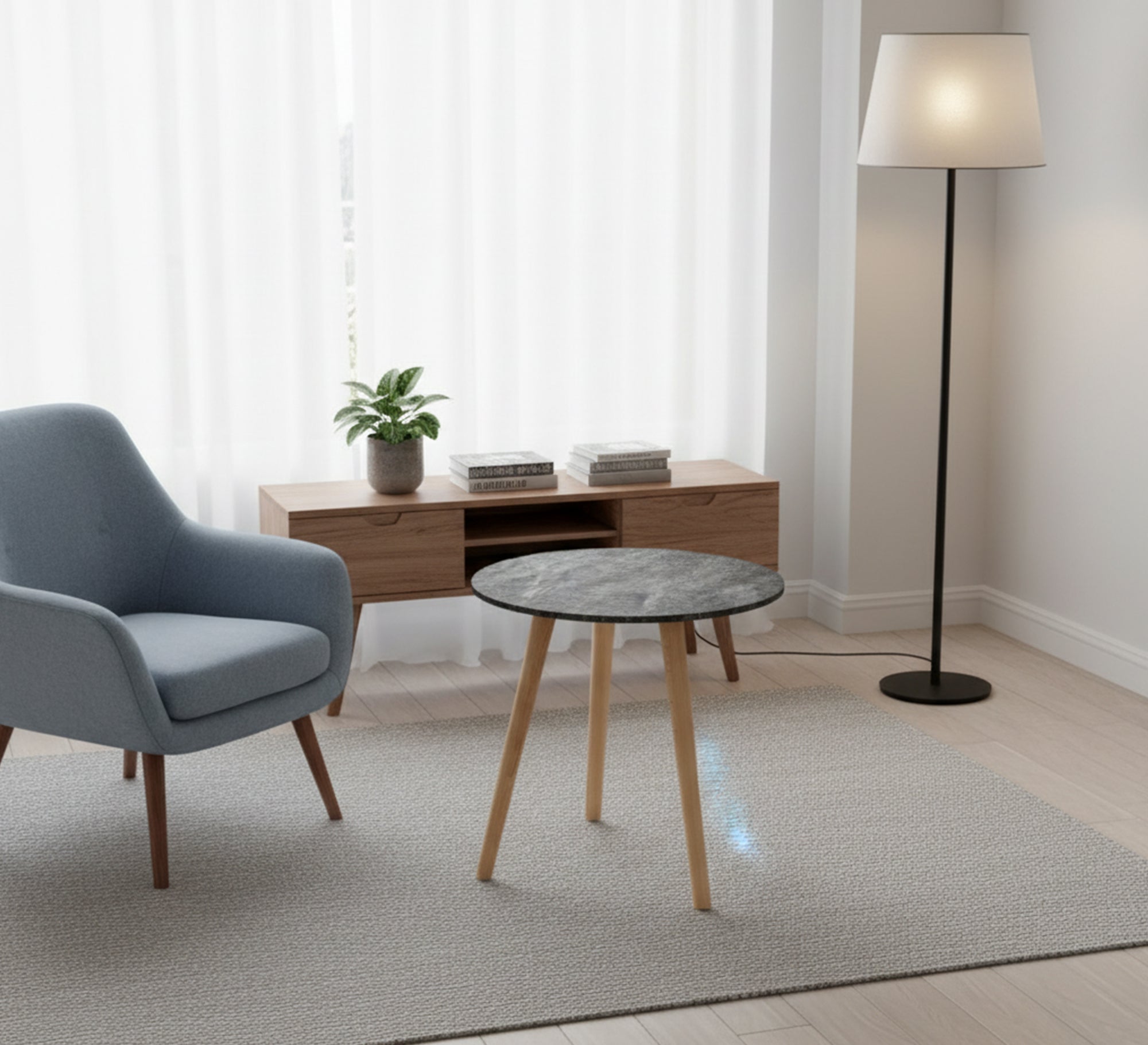 Round side table - Vitrine Furniture - Side Tables