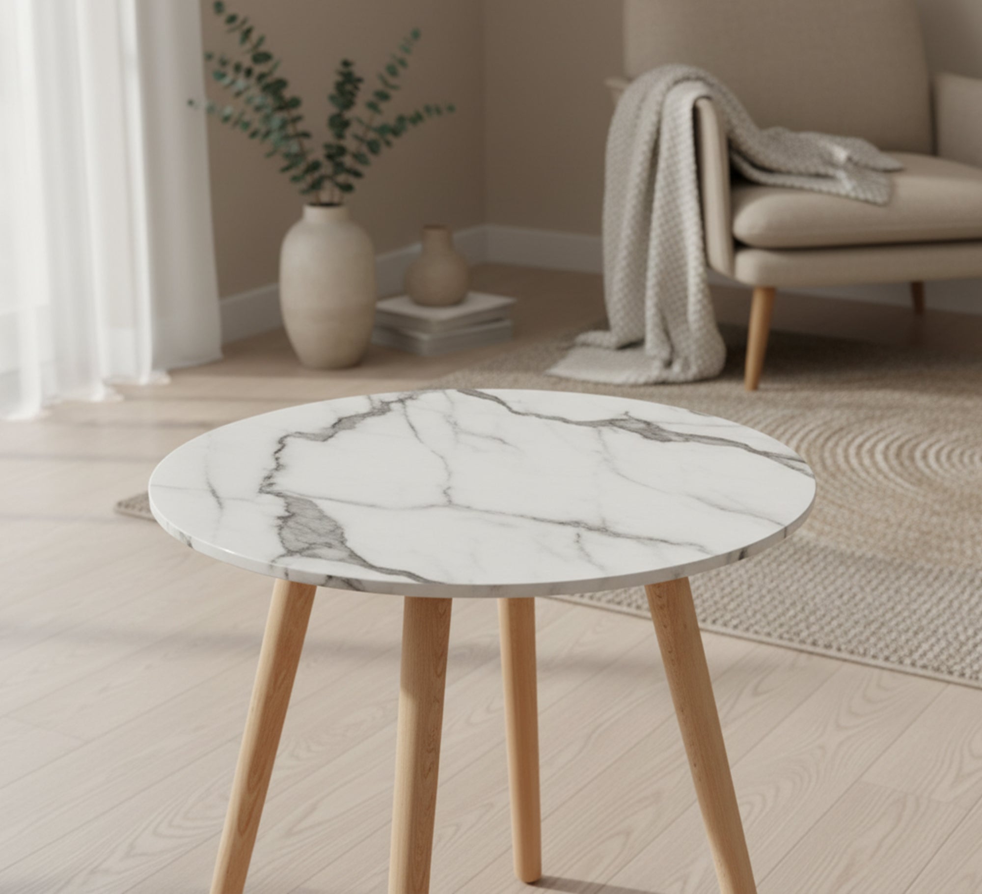Round side table - Vitrine Furniture - Side Tables