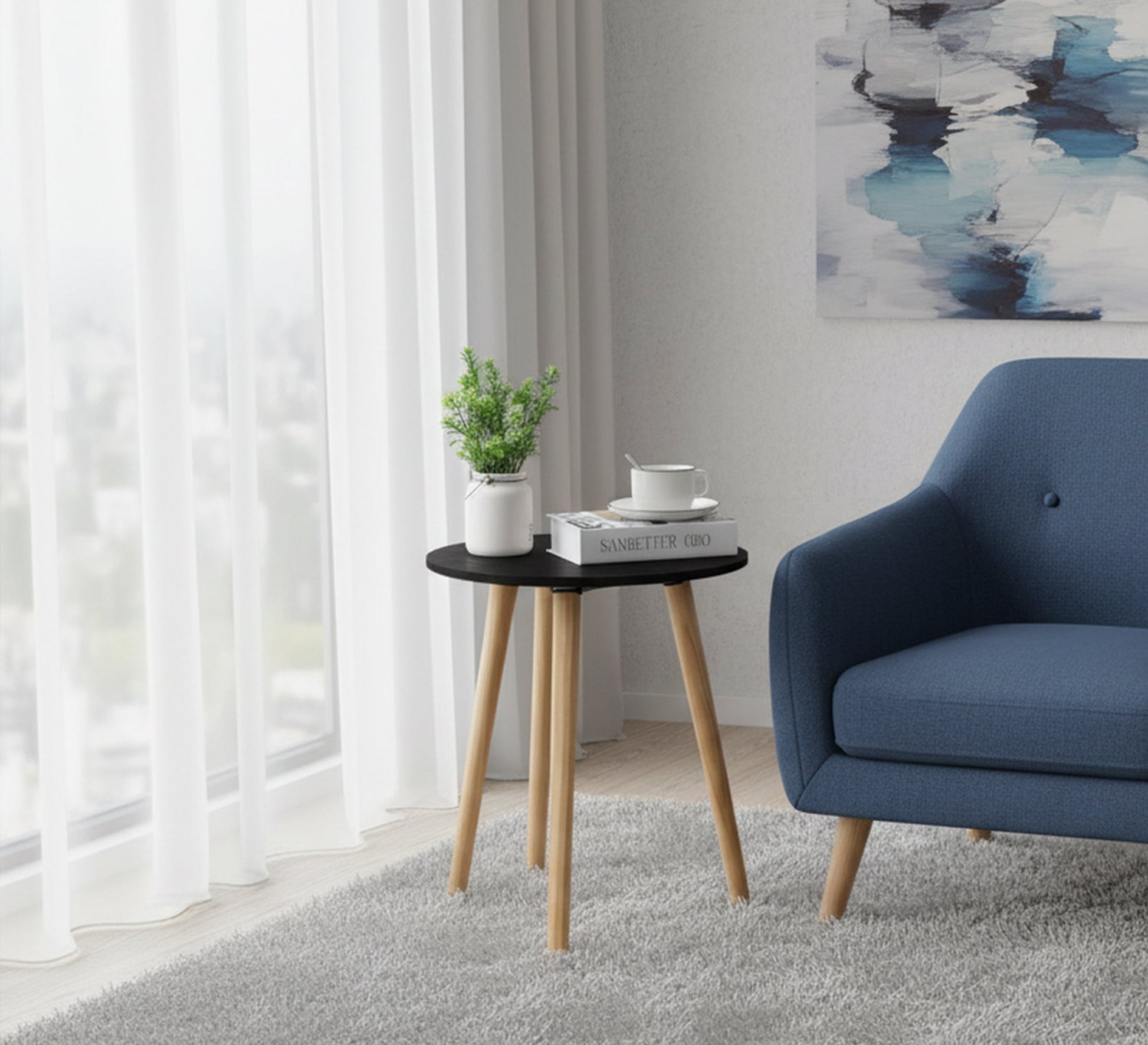 Round side table - Vitrine Furniture - Side Tables