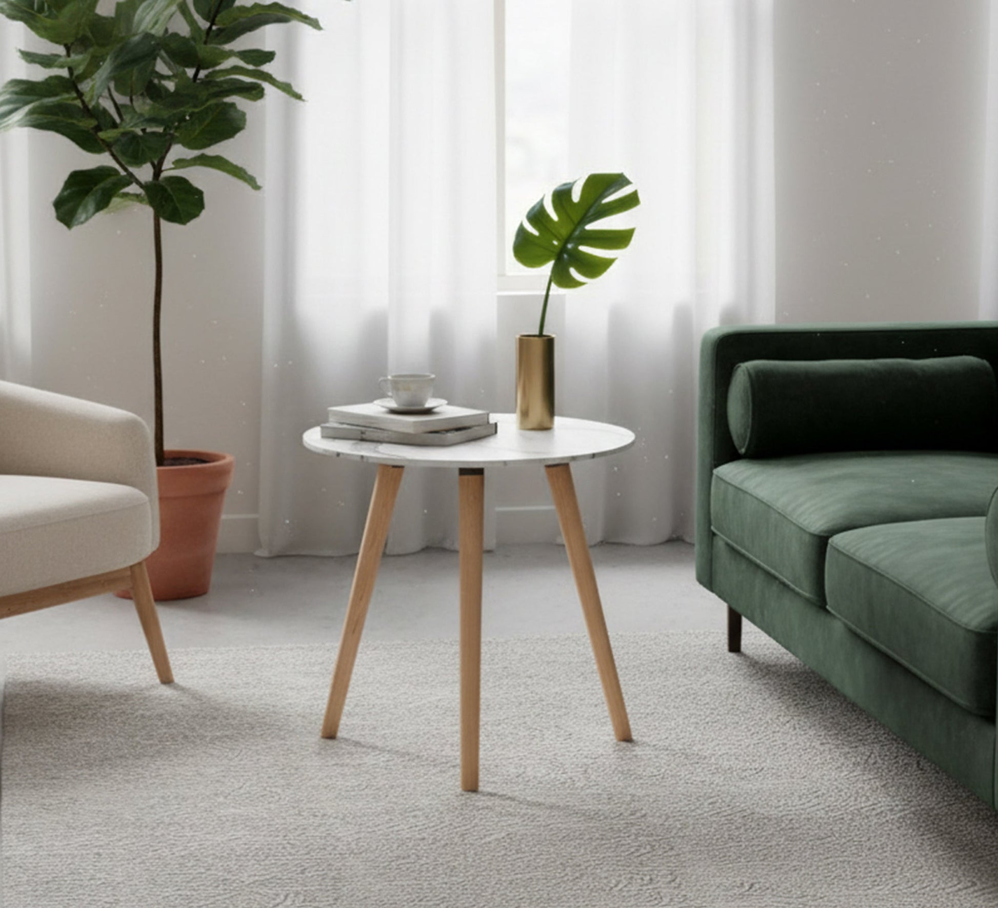 Round side table - Vitrine Furniture - Side Tables