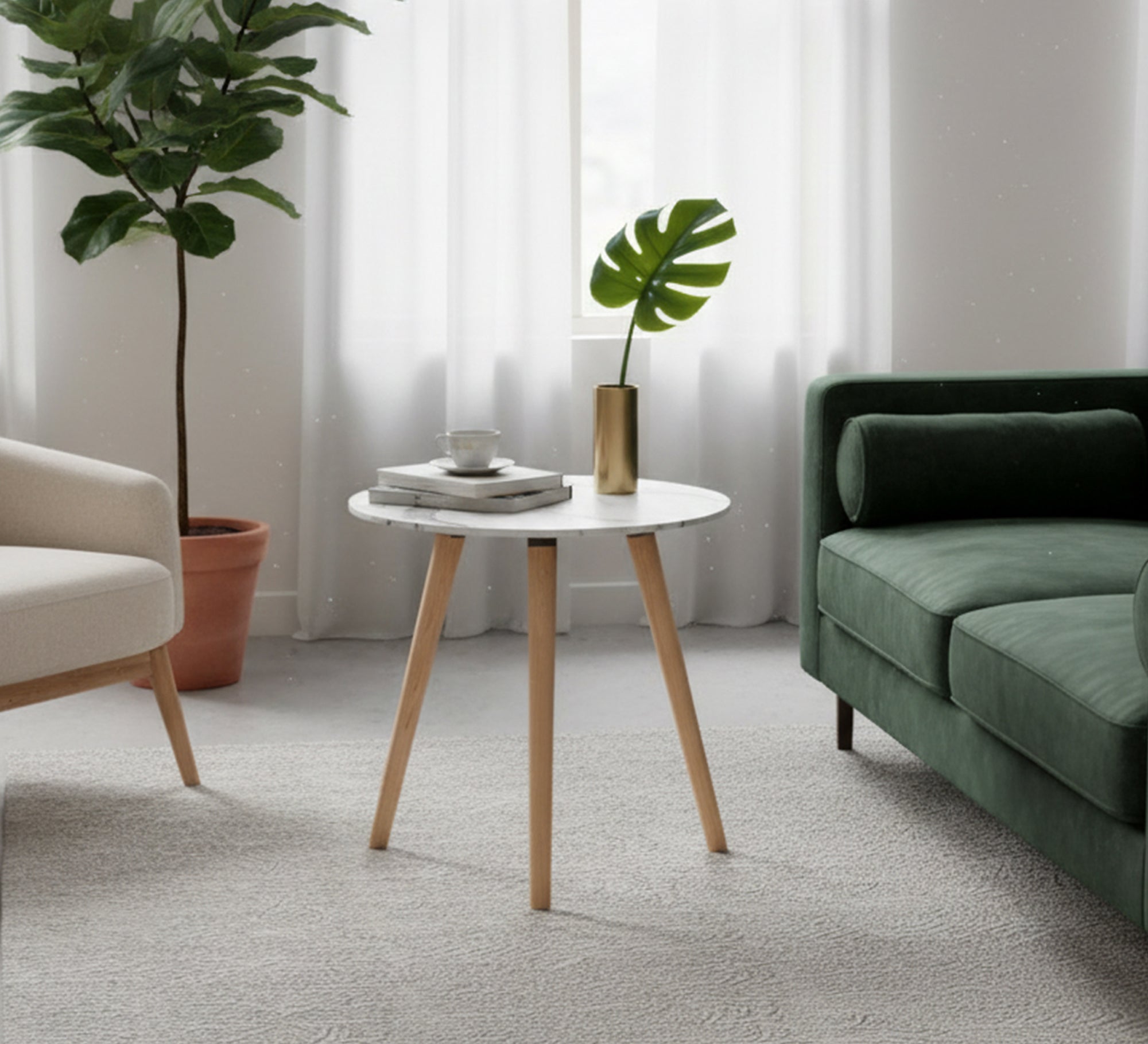 Round side table - Vitrine Furniture - Side Tables