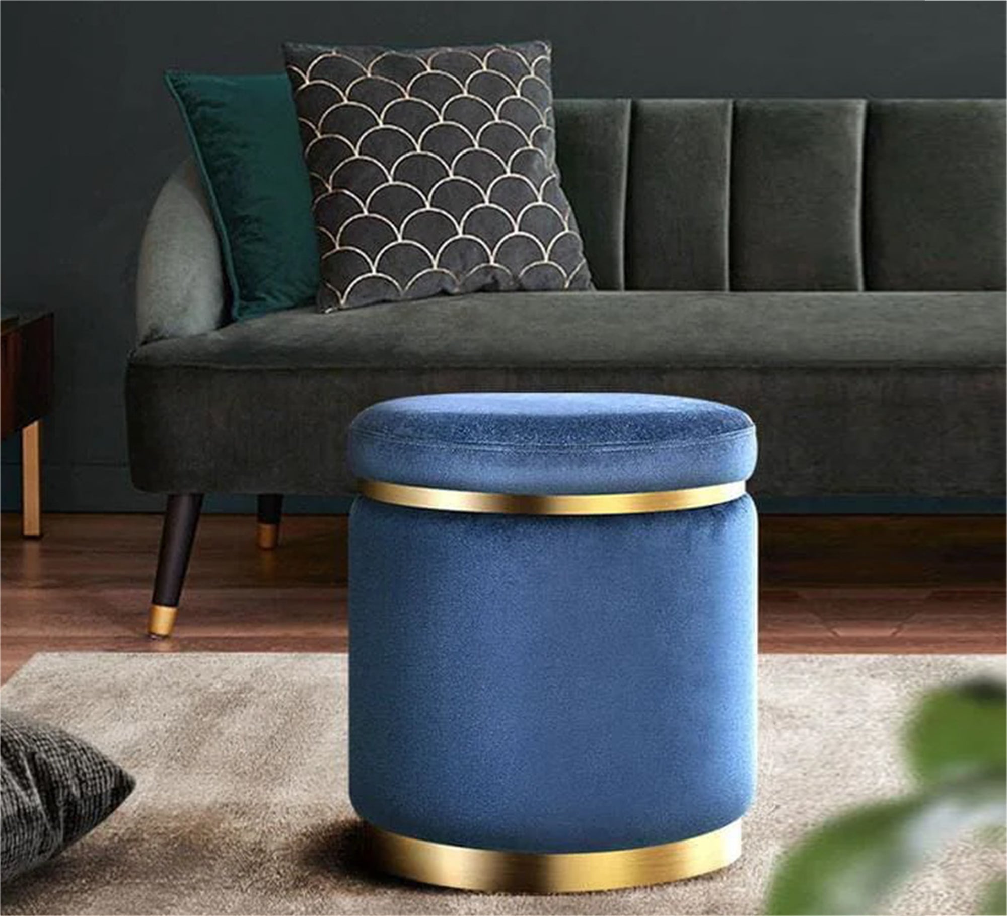 Rounded pouffe - Vitrine Furniture - Furniture