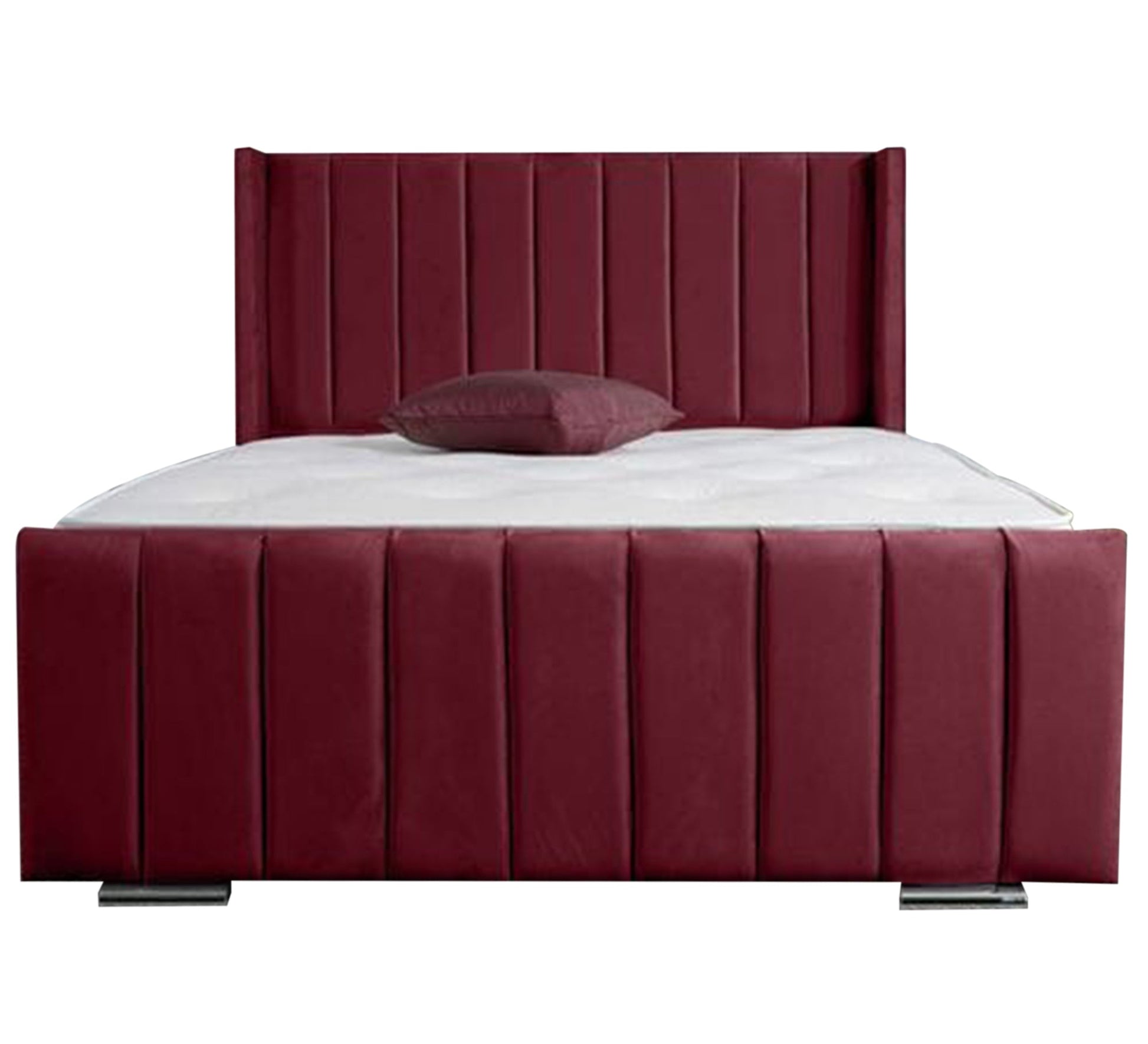 Royal purple red bed - Vitrine Furniture - Furniture