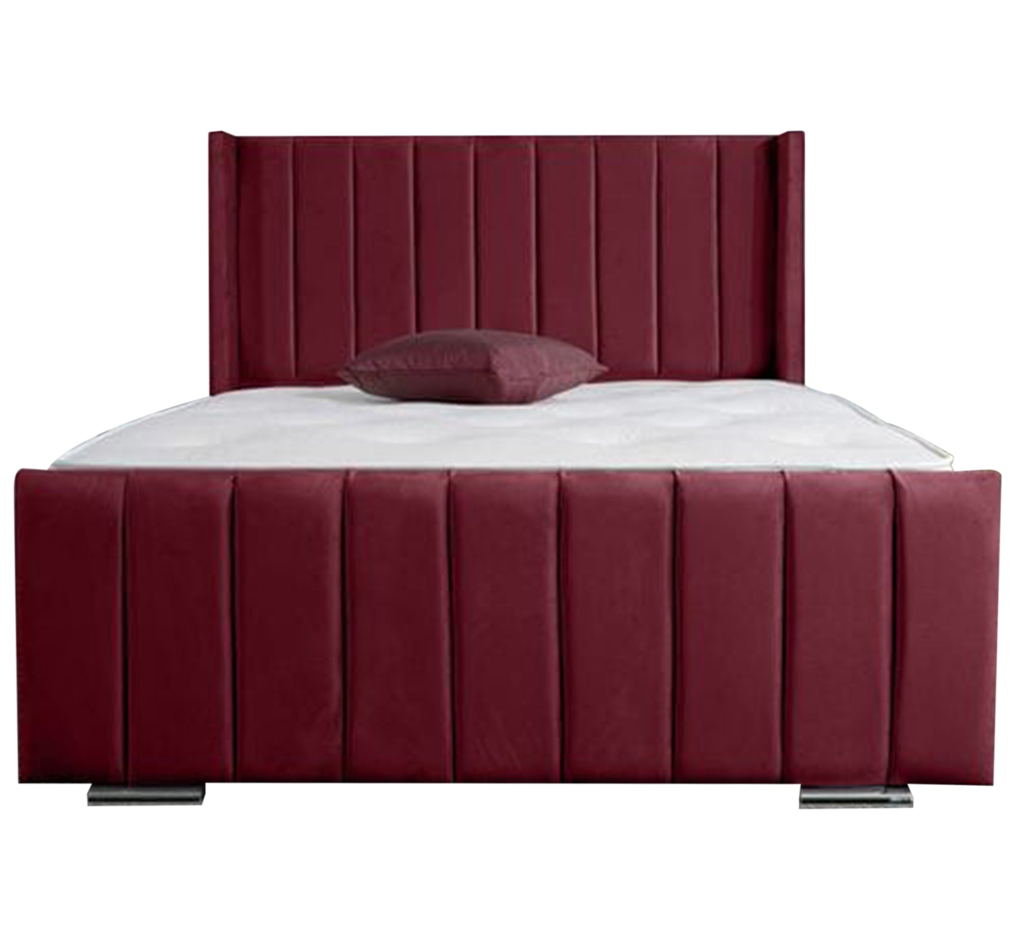 Royal purple red bed - Vitrine Furniture - Furniture