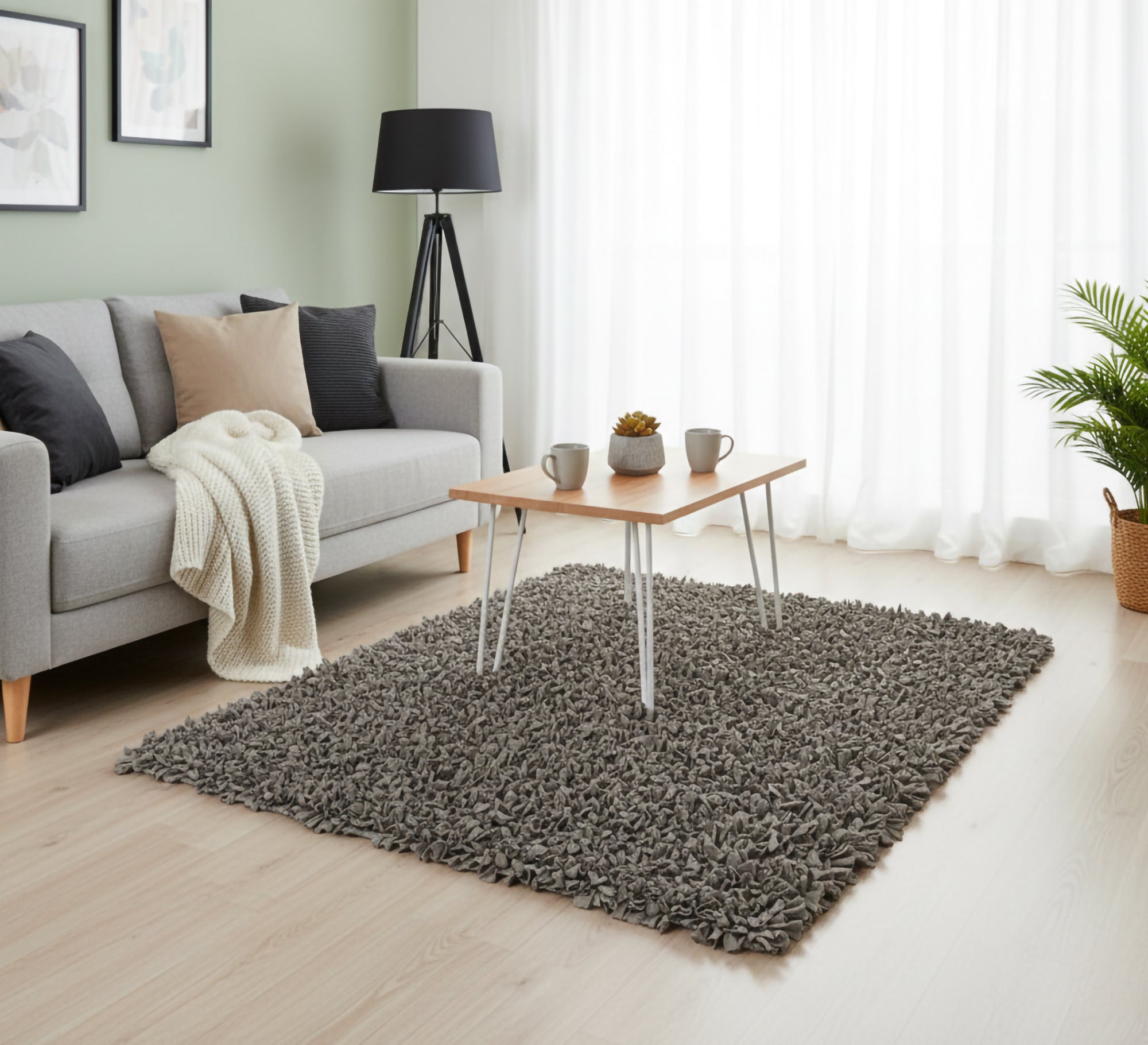 Rug Shag gives your feet ultimate softness in a neutral color. - Vitrine Furniture - Accessories